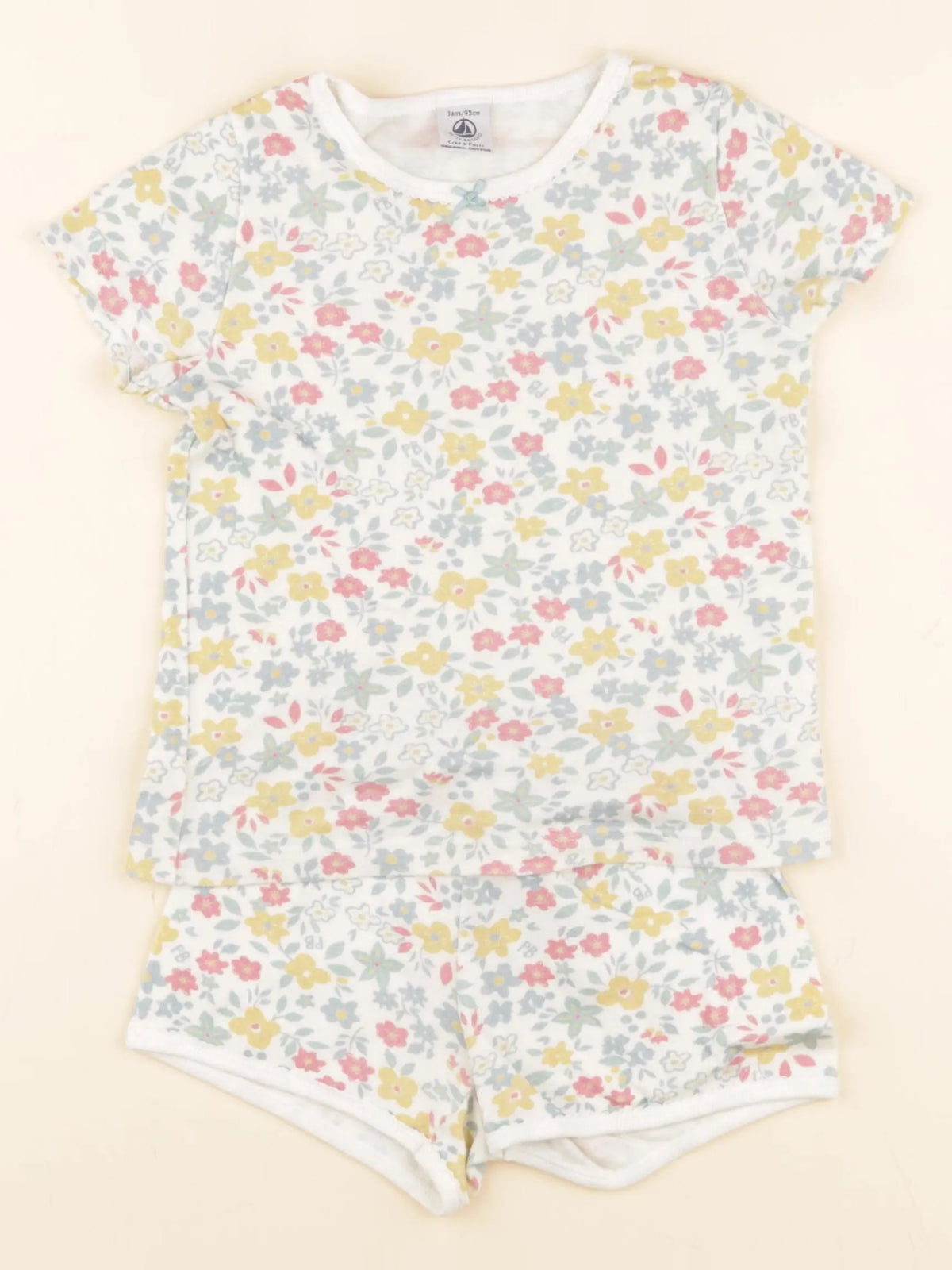 Pyjama coton multicolore