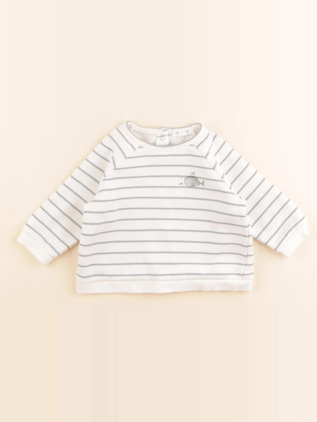 Vertbaudet - sweat multicolore - 6 mois