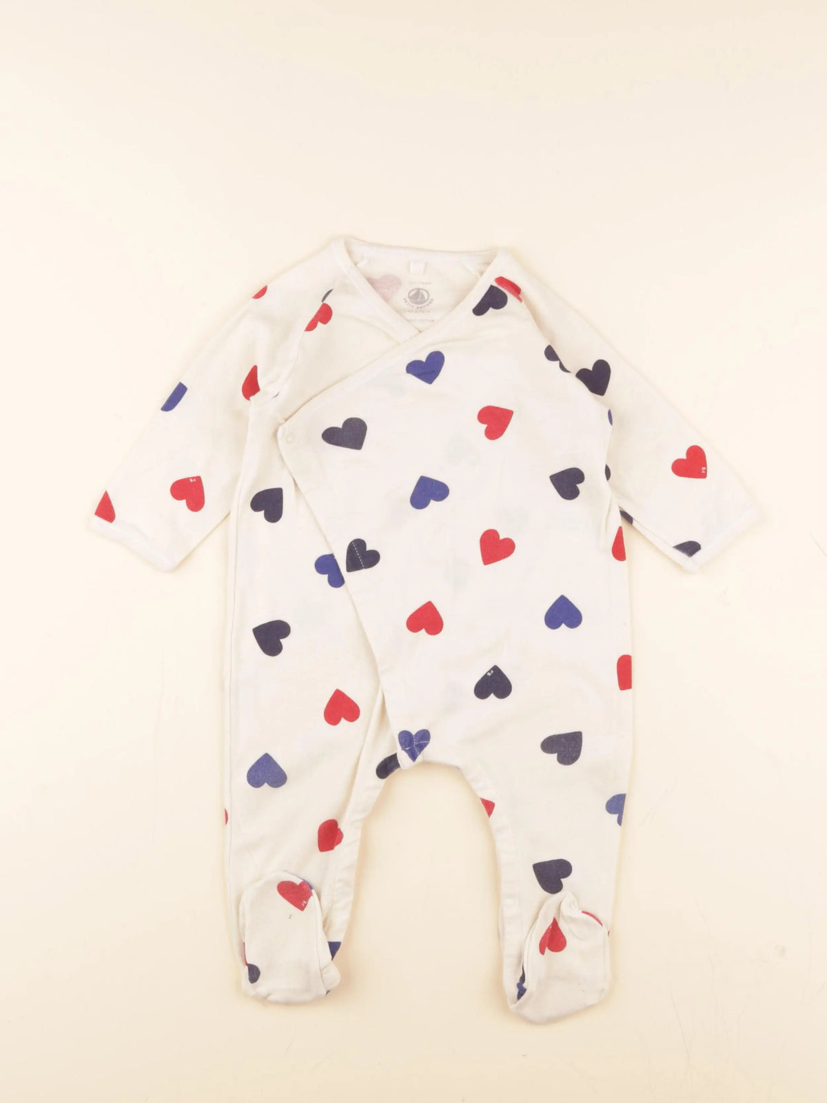 Pyjama coton beige