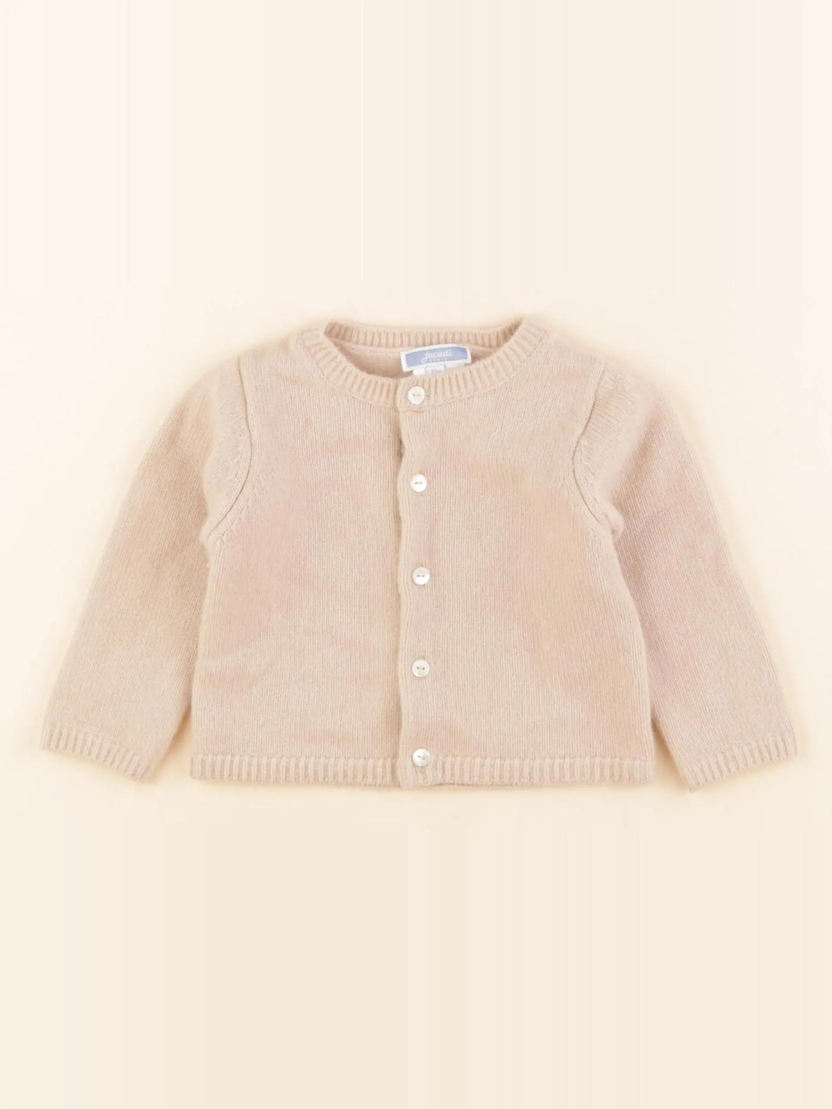 Jacadi - gilet marron - 12 mois
