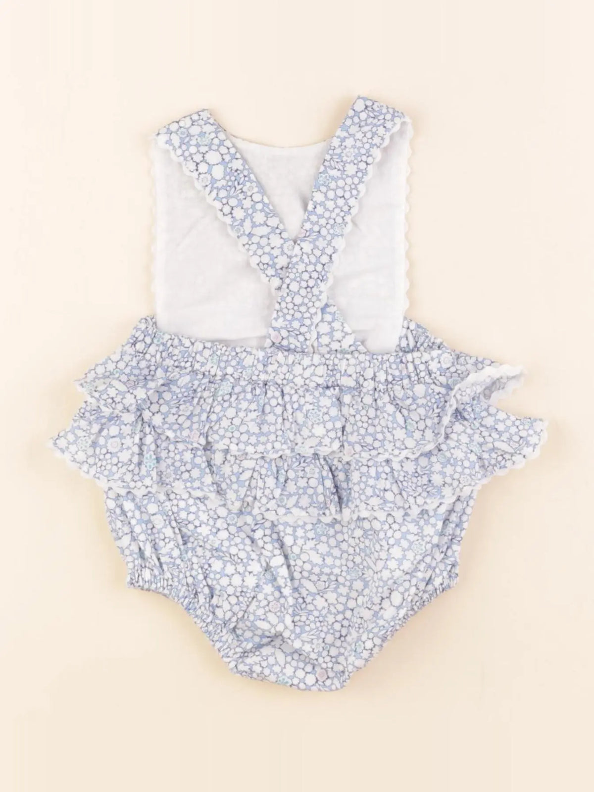 Jacadi - combinaison liberty bleu - 3 mois