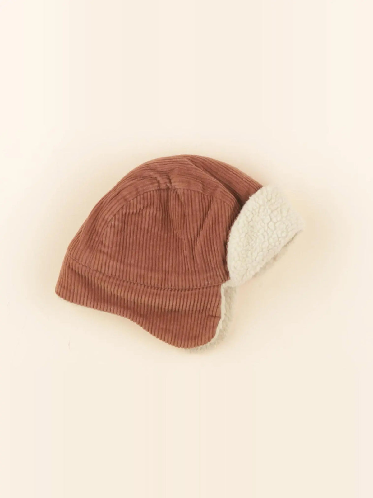 Petit Bateau - chapka marron - 12/18 mois