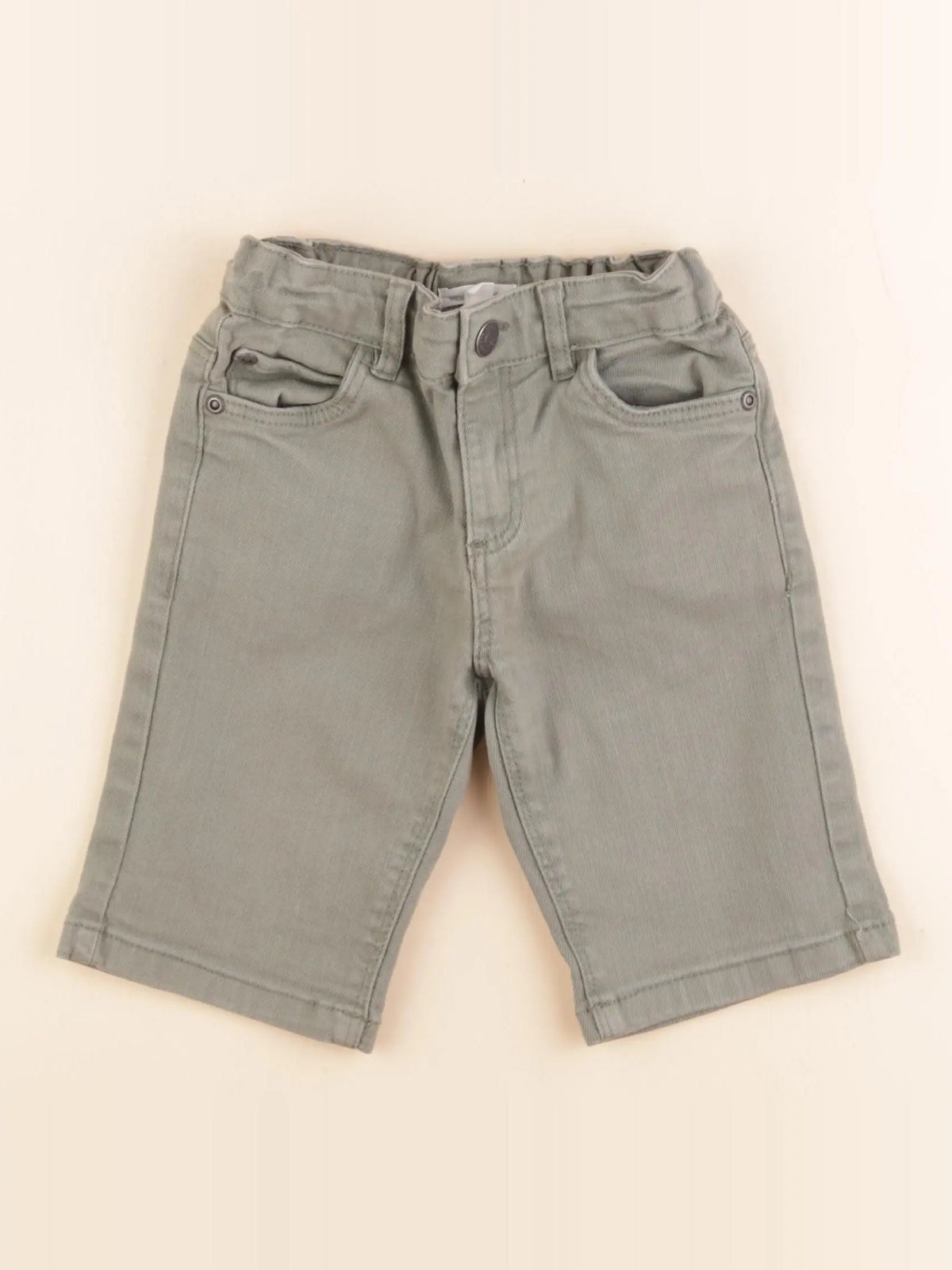 Vertbaudet - short vert - 4 ans