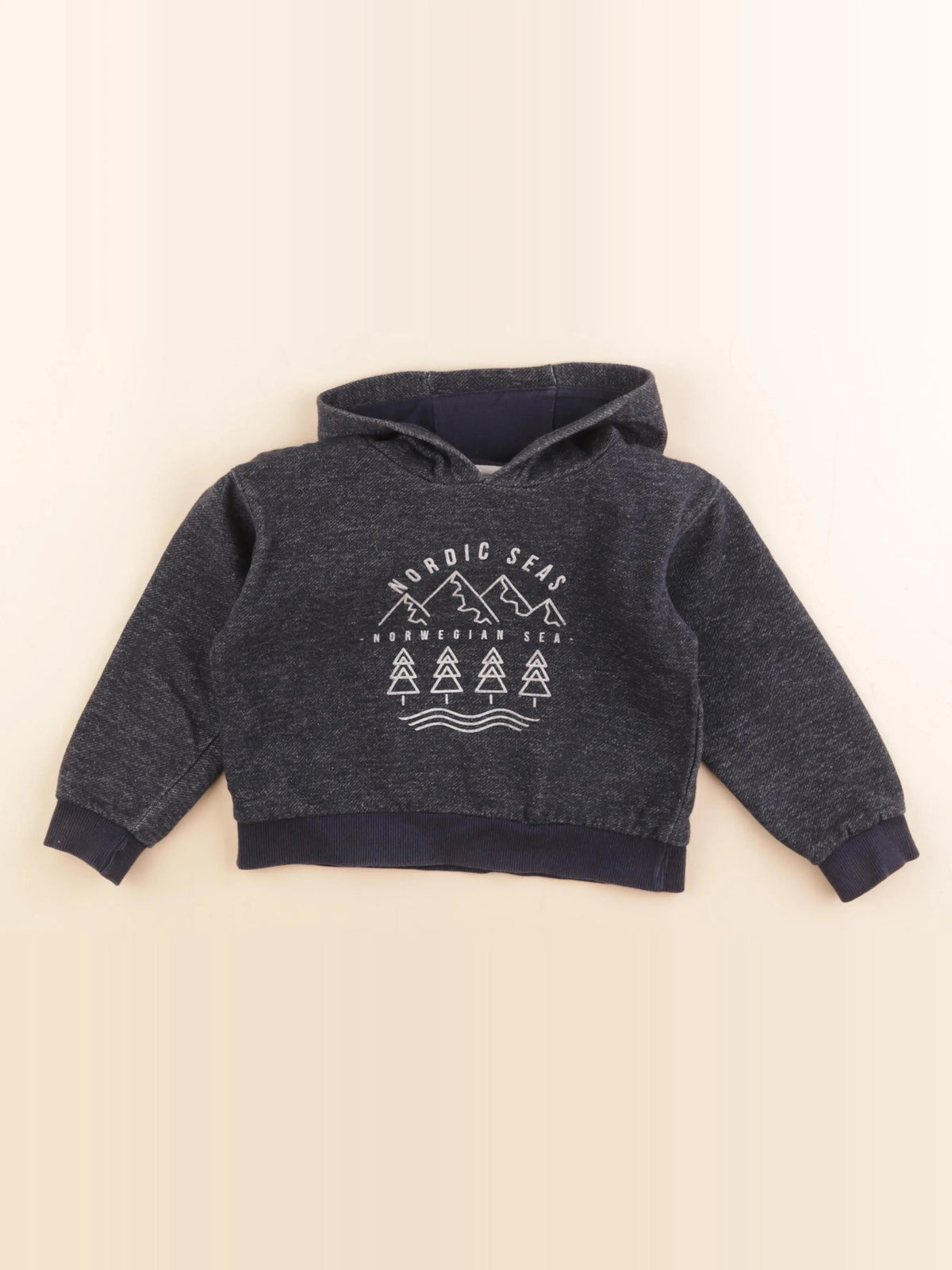 Vertbaudet - sweat bleu - 4 ans