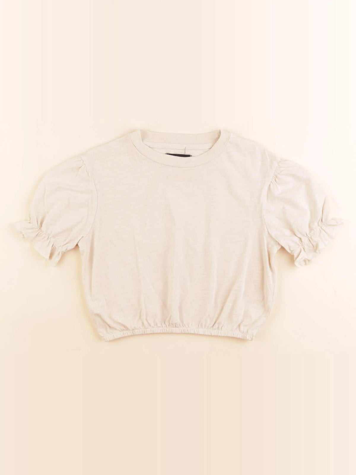 Monoprix - tee-shirt beige - 4 ans