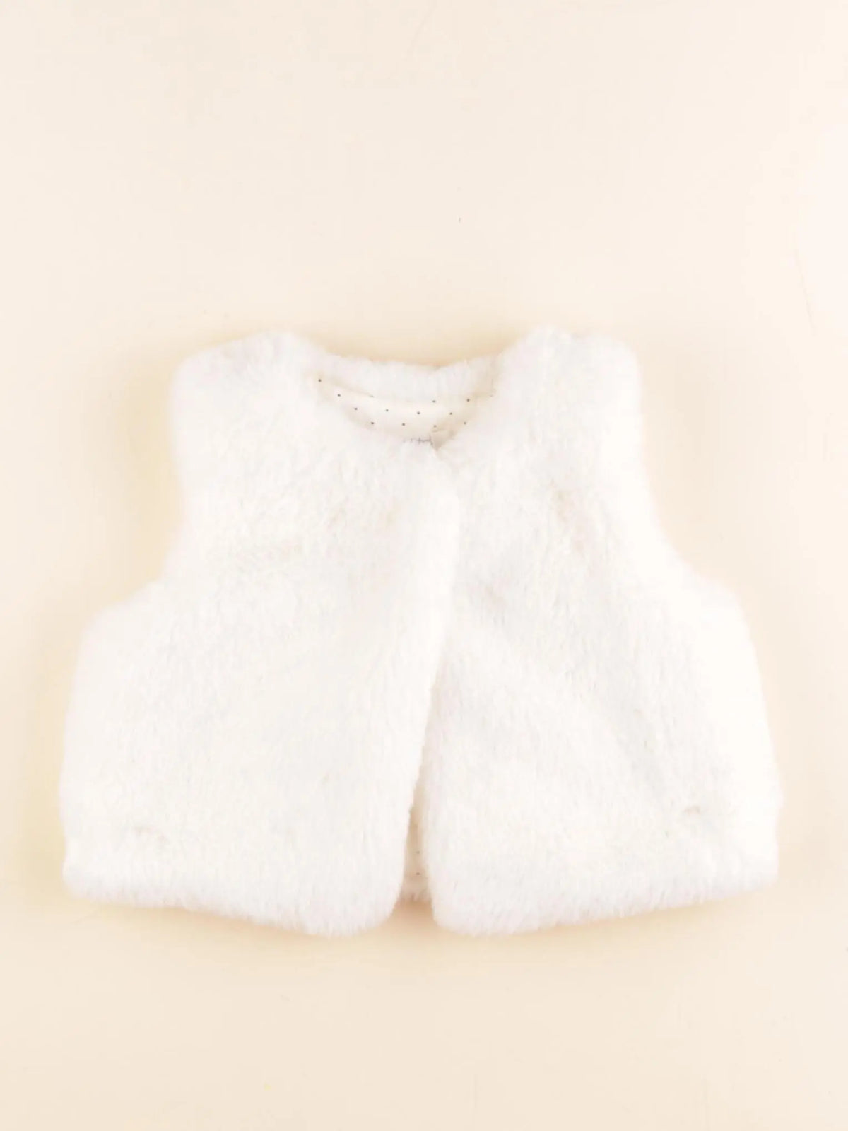 Boutchou - gilet blanc - 12 mois