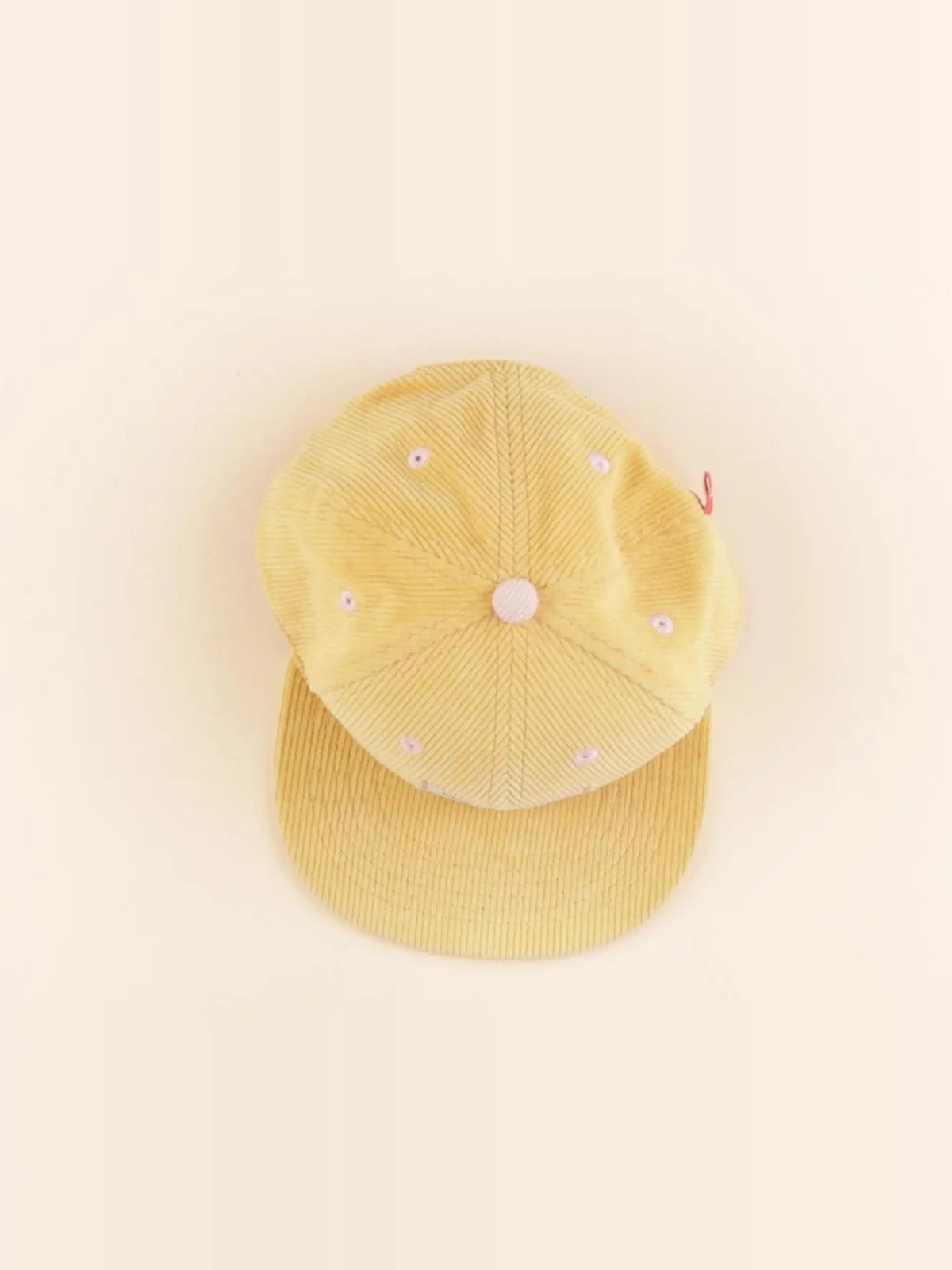 Hello Hossy - casquette jaune, rose - 9/18 mois