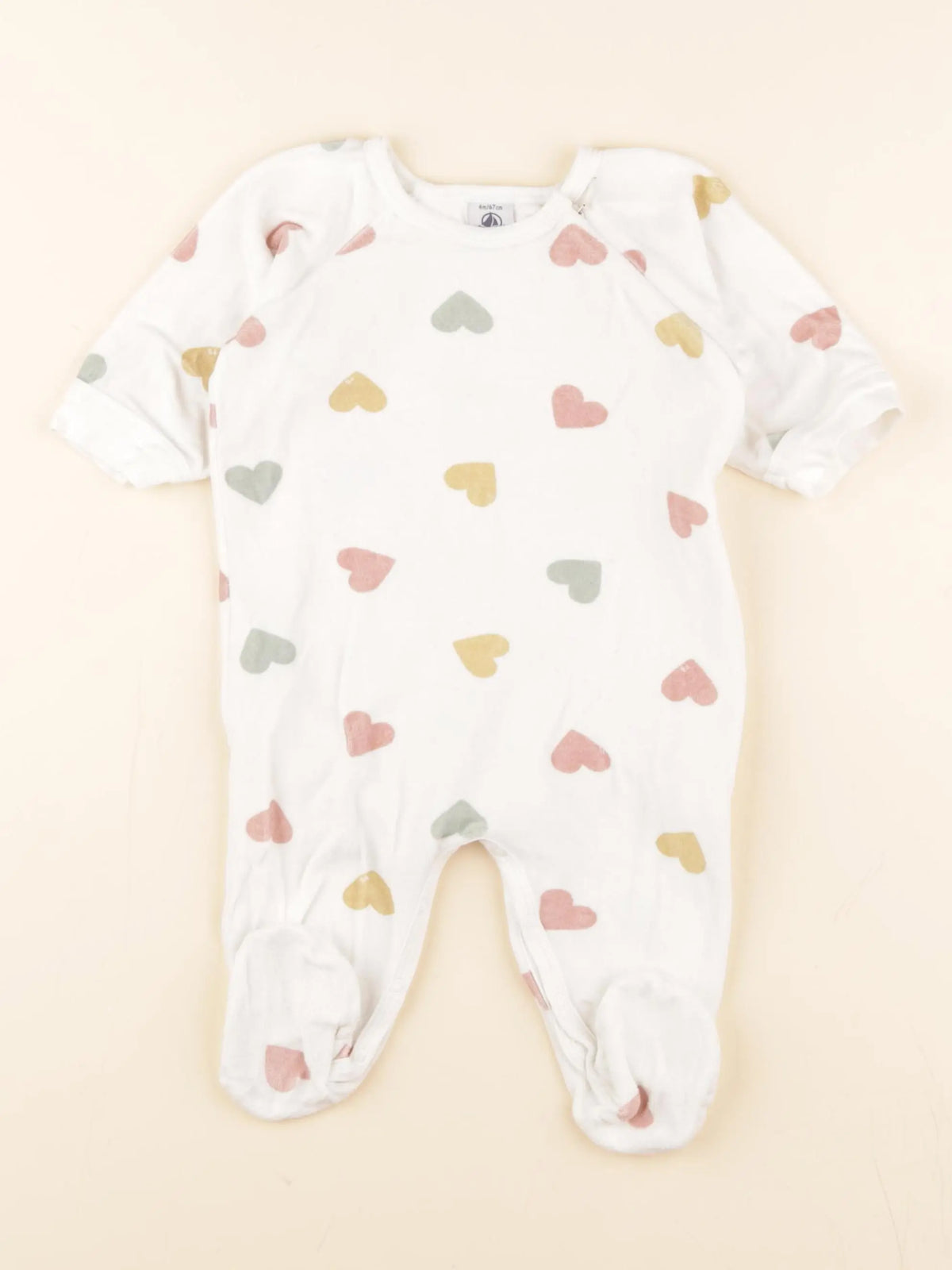Pyjama velours blanc