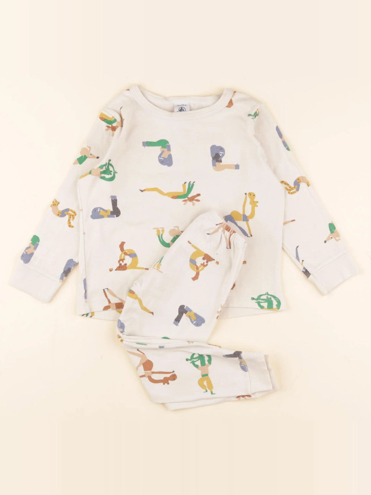 Pyjama coton multicolore