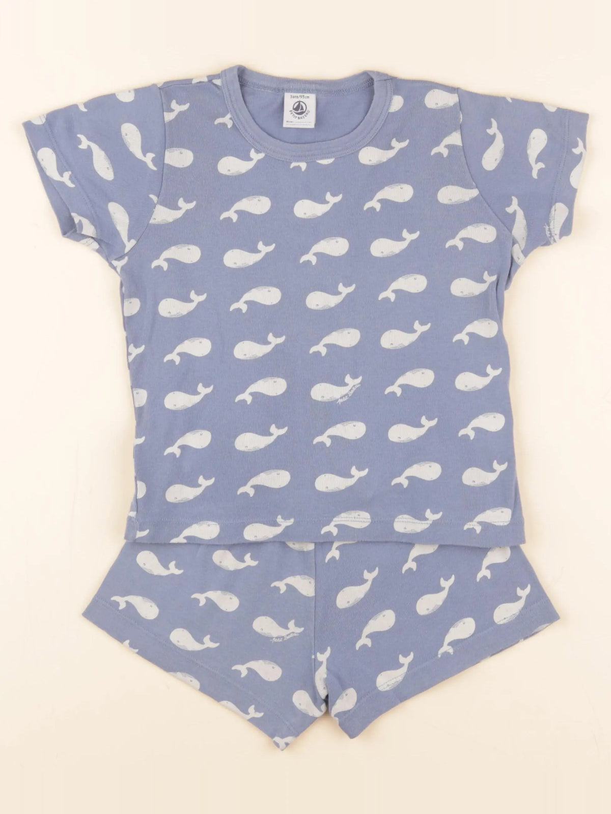 Pyjama coton bleu