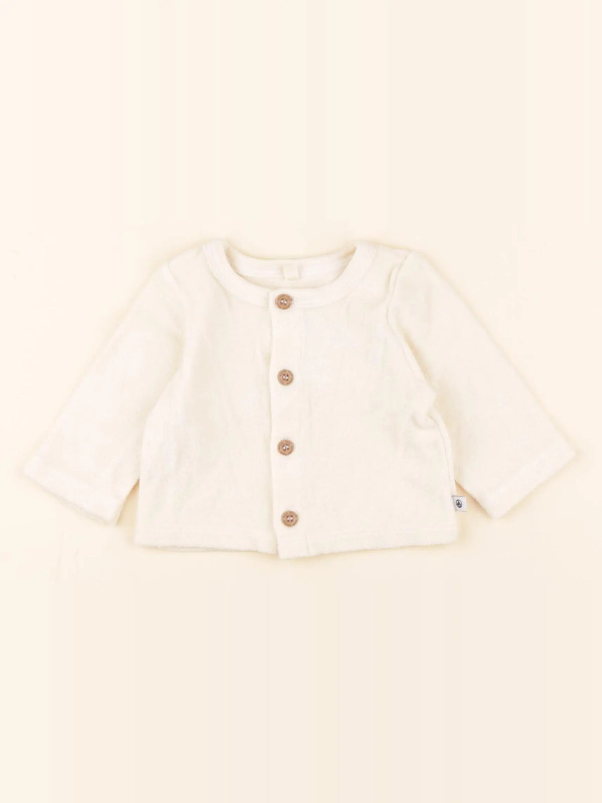 Sweat éponge beige