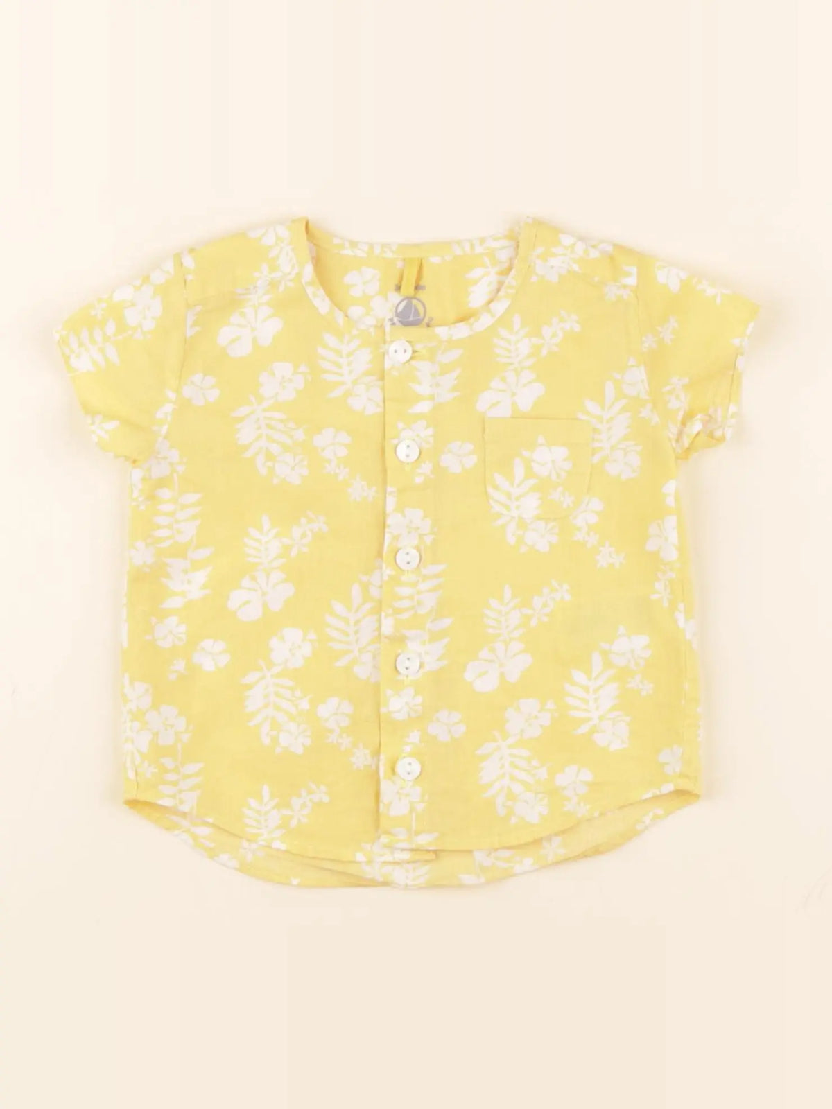 Chemise jaune