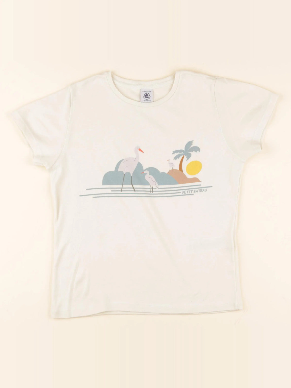 Tee-shirt beige