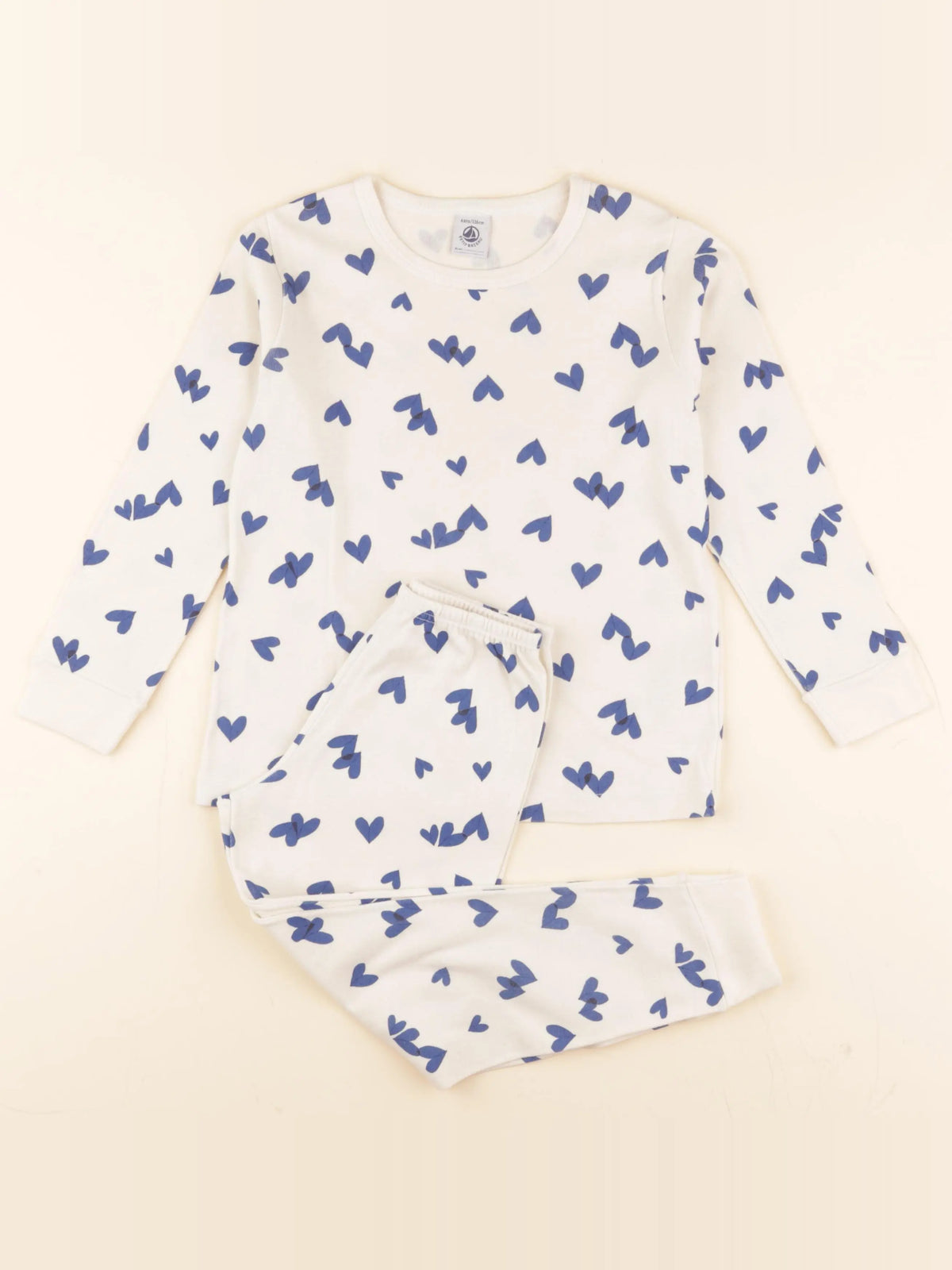 Pyjama coton beige