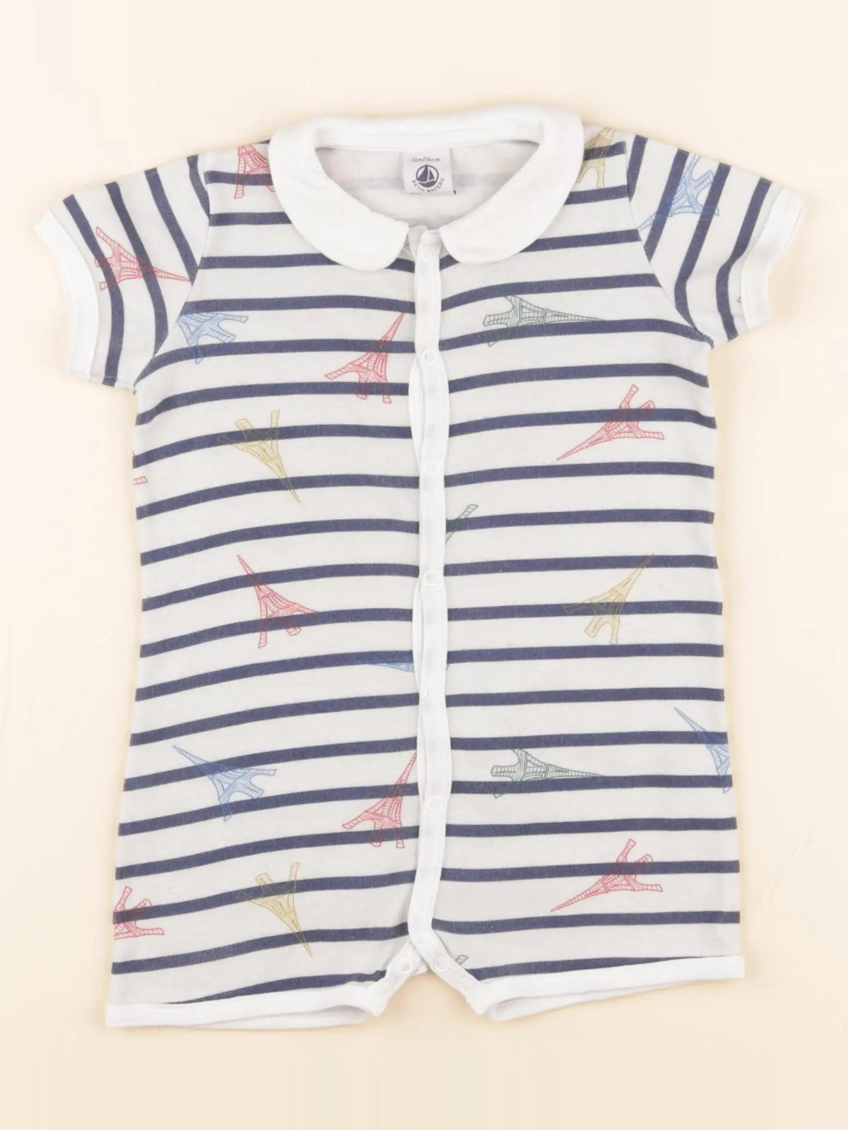 Pyjama coton bleu