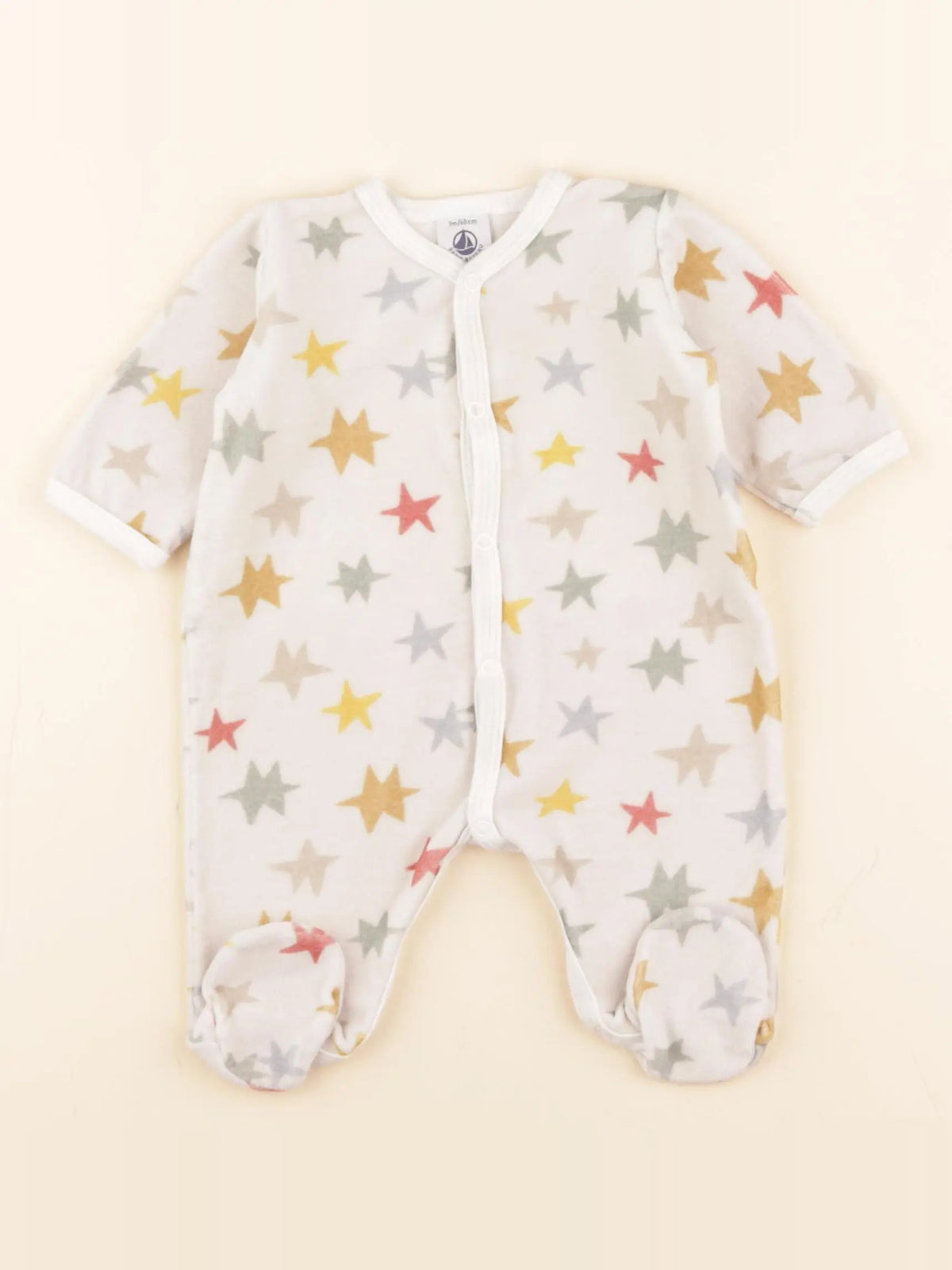 Pyjama velours blanc