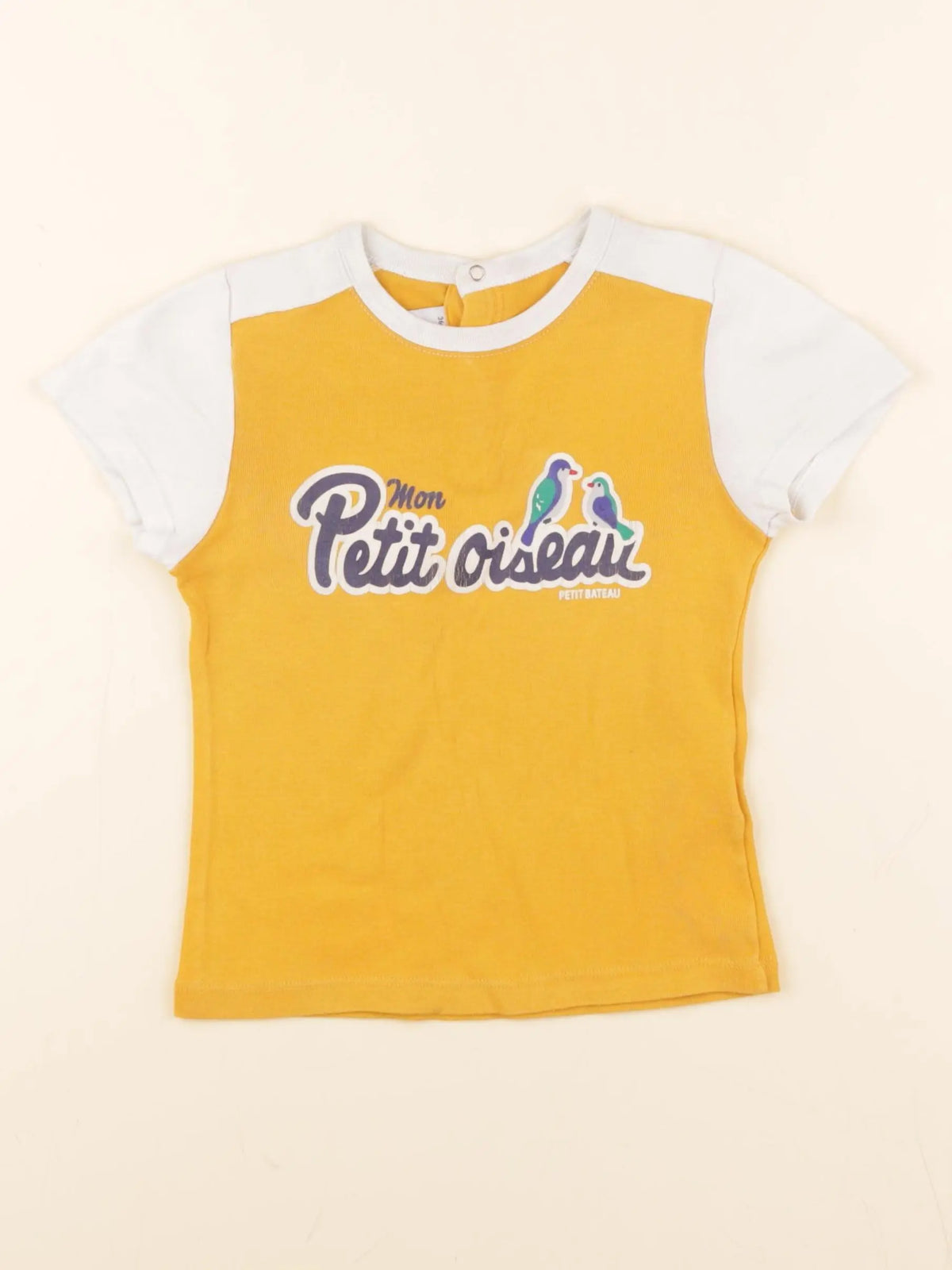 Tee-shirt jaune
