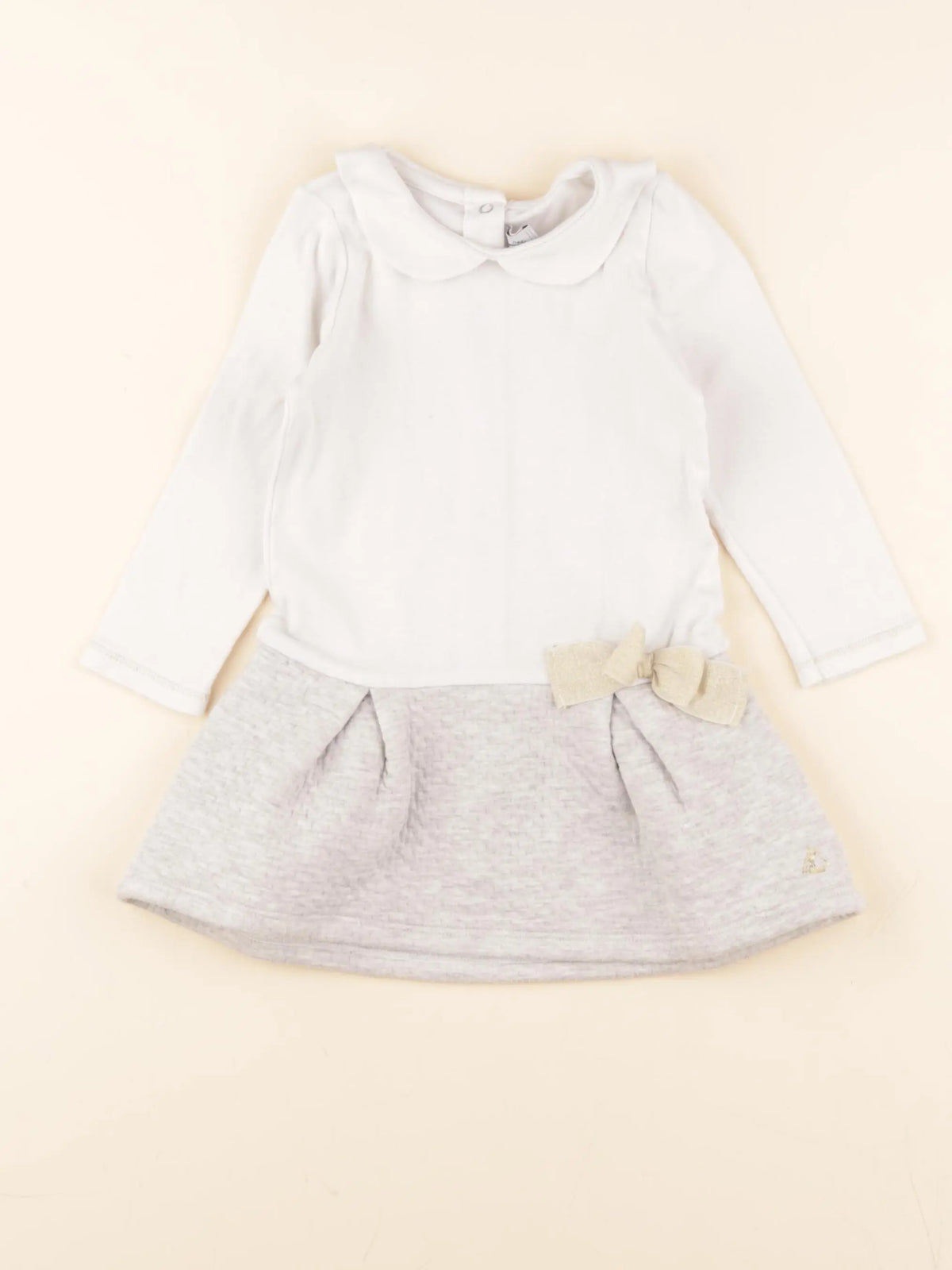 Robe blanc, argent