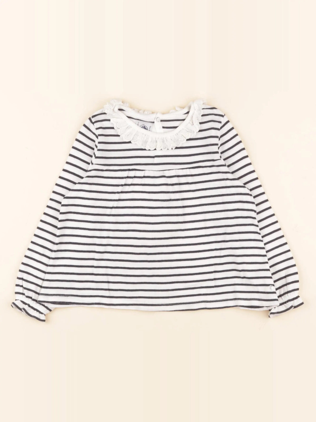 Tee-shirt bleu, blanc