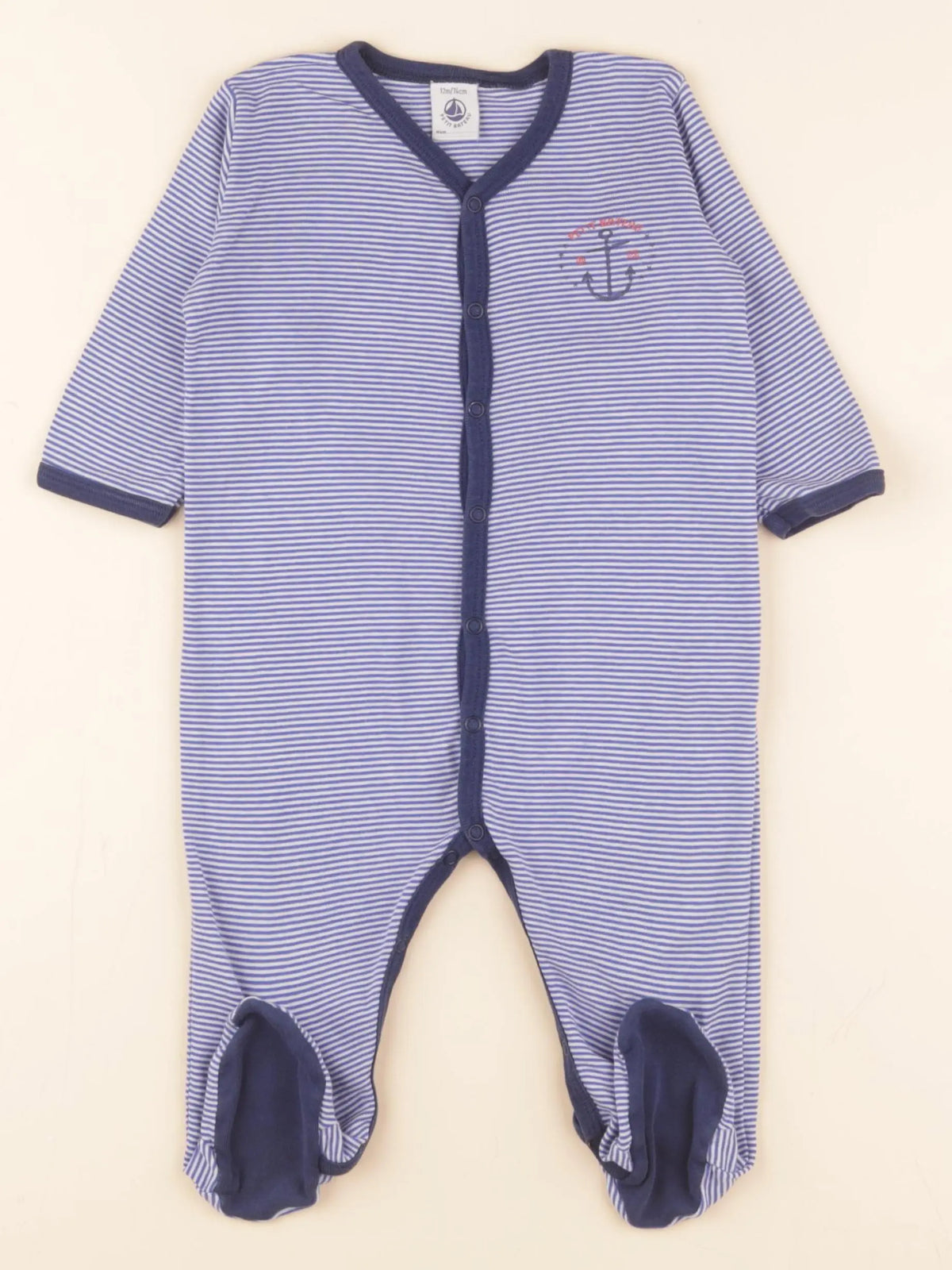 Pyjama coton bleu