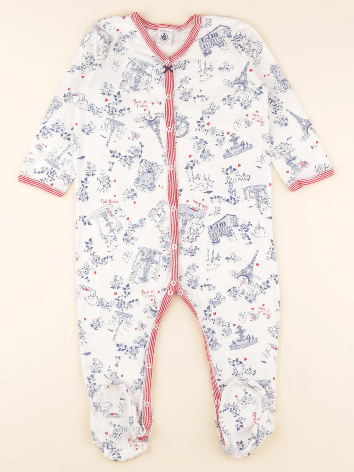 Pyjama coton multicolore