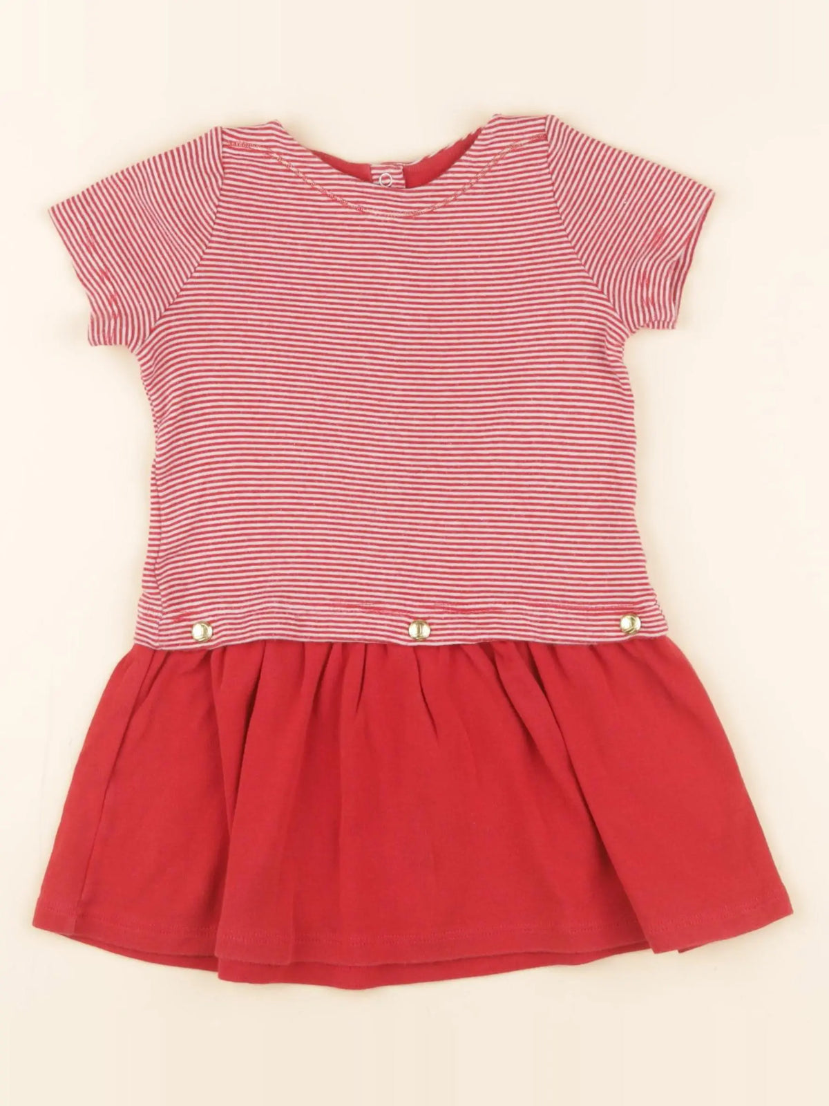 Robe blanc, rouge