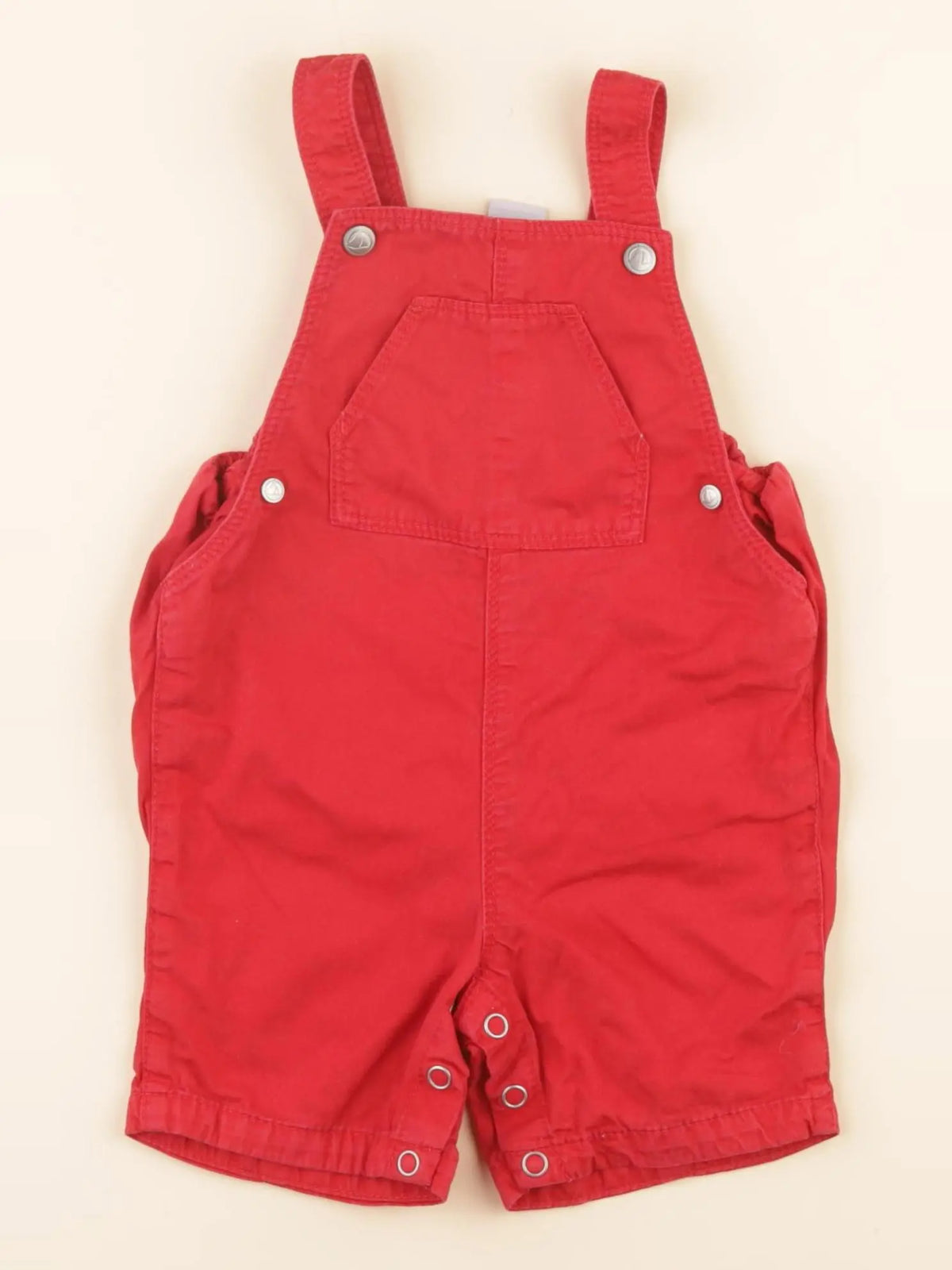 Salopette rouge