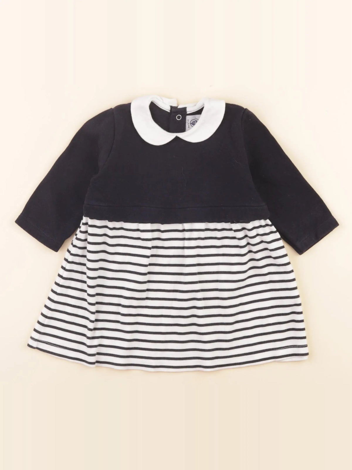 Robe bleu, blanc