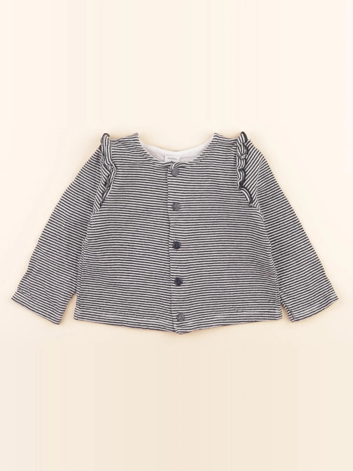 Tee-shirt bleu, blanc