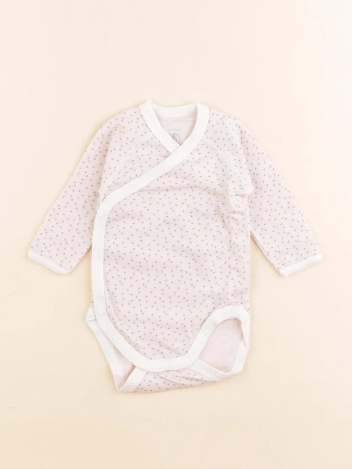 Petit Bateau - body beige - 1 mois