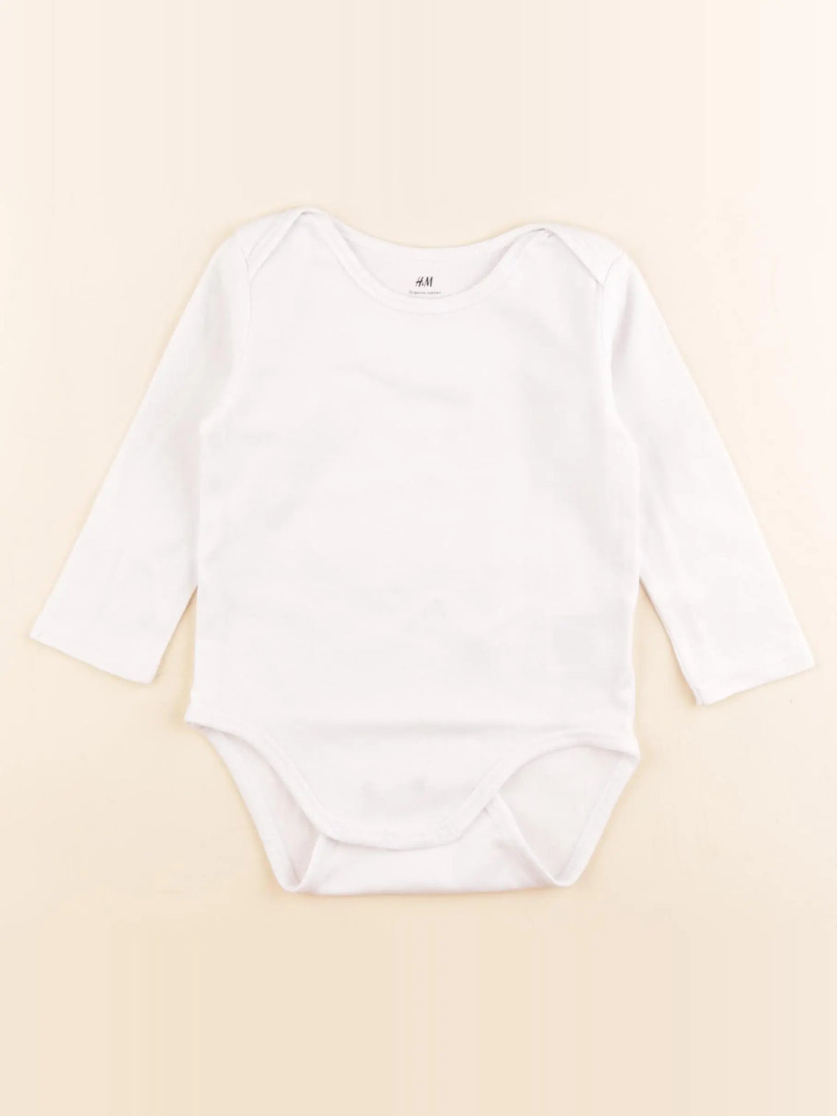 H&M - body blanc - 9/12 mois