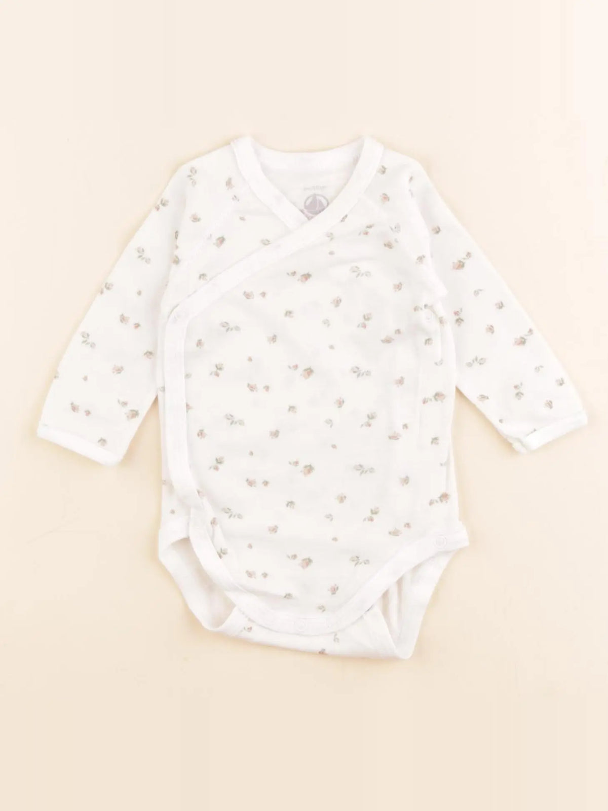 Petit Bateau - body blanc - 3 mois