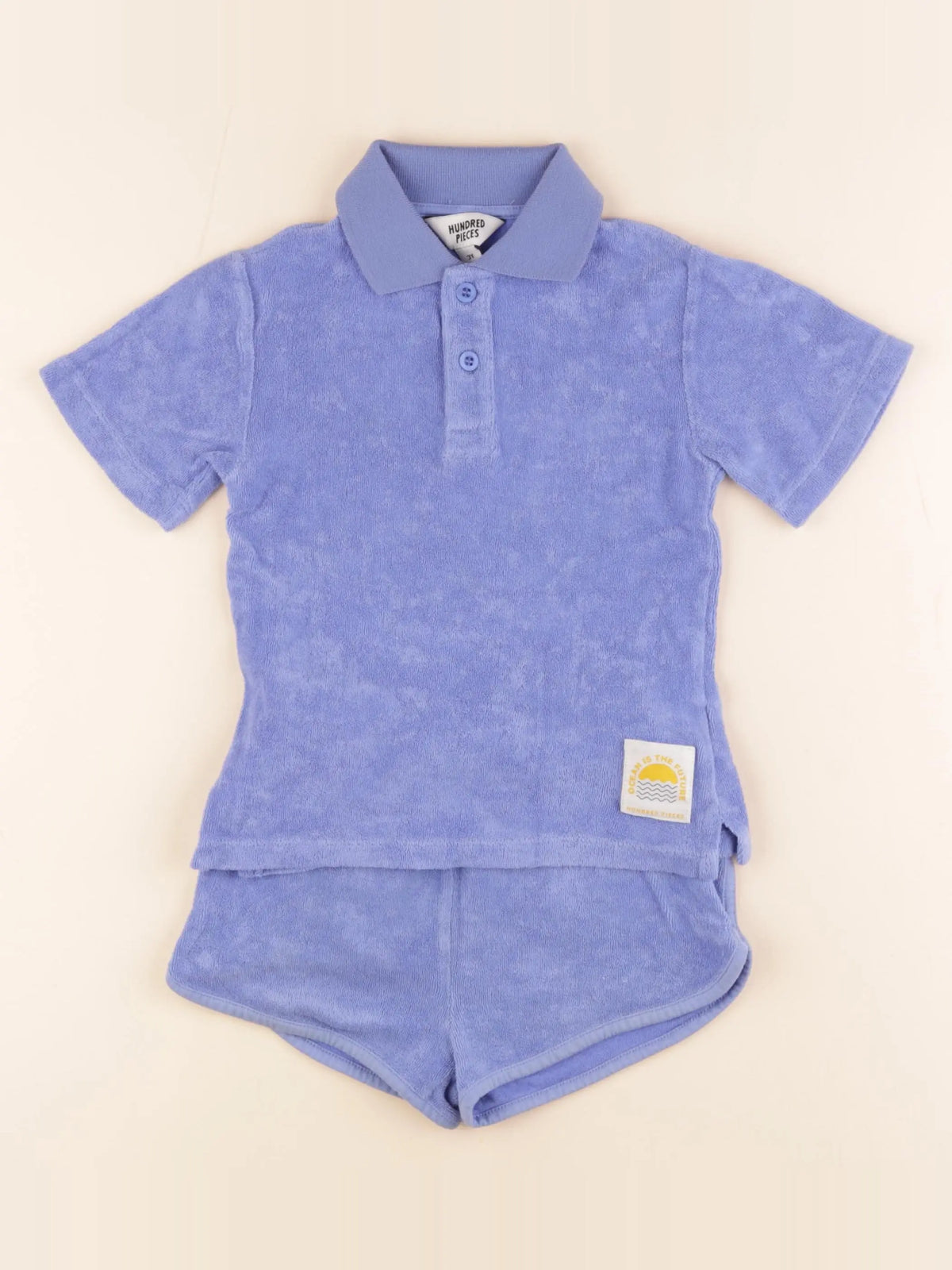 Hundred Pieces - ensemble bleu - 3 ans