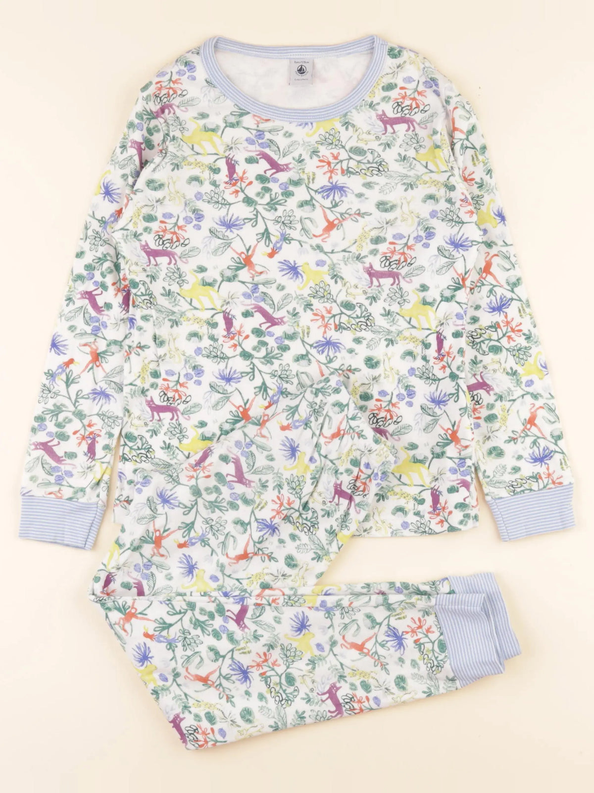 Pyjama coton multicolore