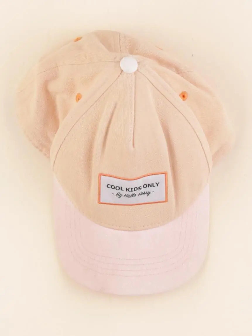 Hello Hossy - casquette beige, rose - 2/5 ans