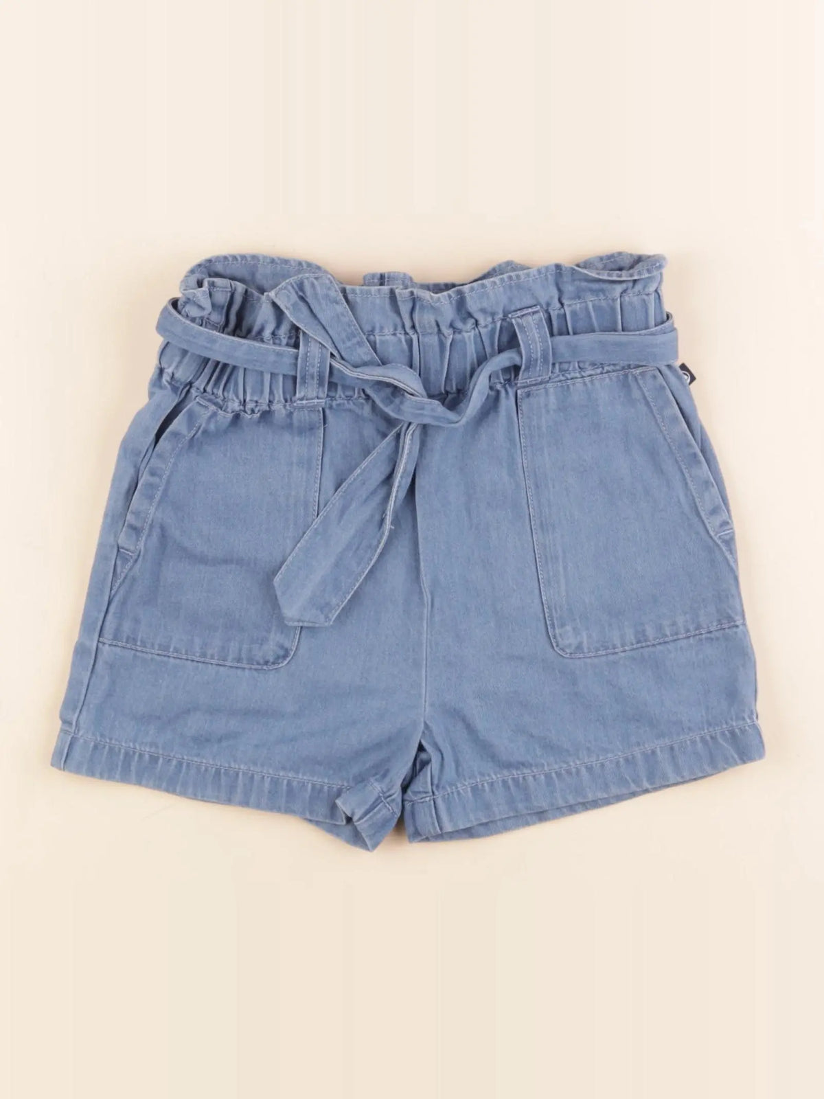 Petit Bateau - short bleu - 4 ans