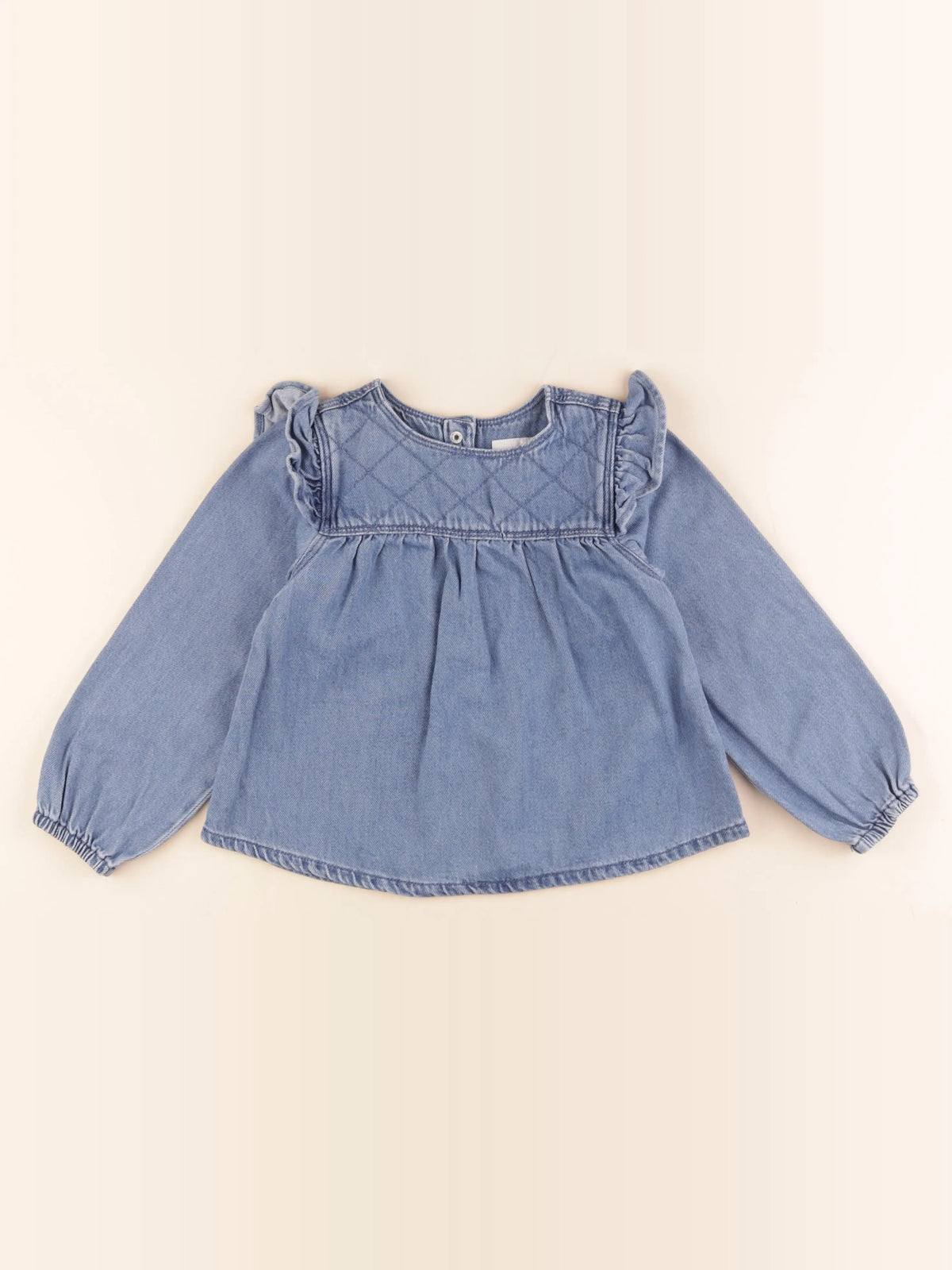 Zara - blouse bleu - 5 ans