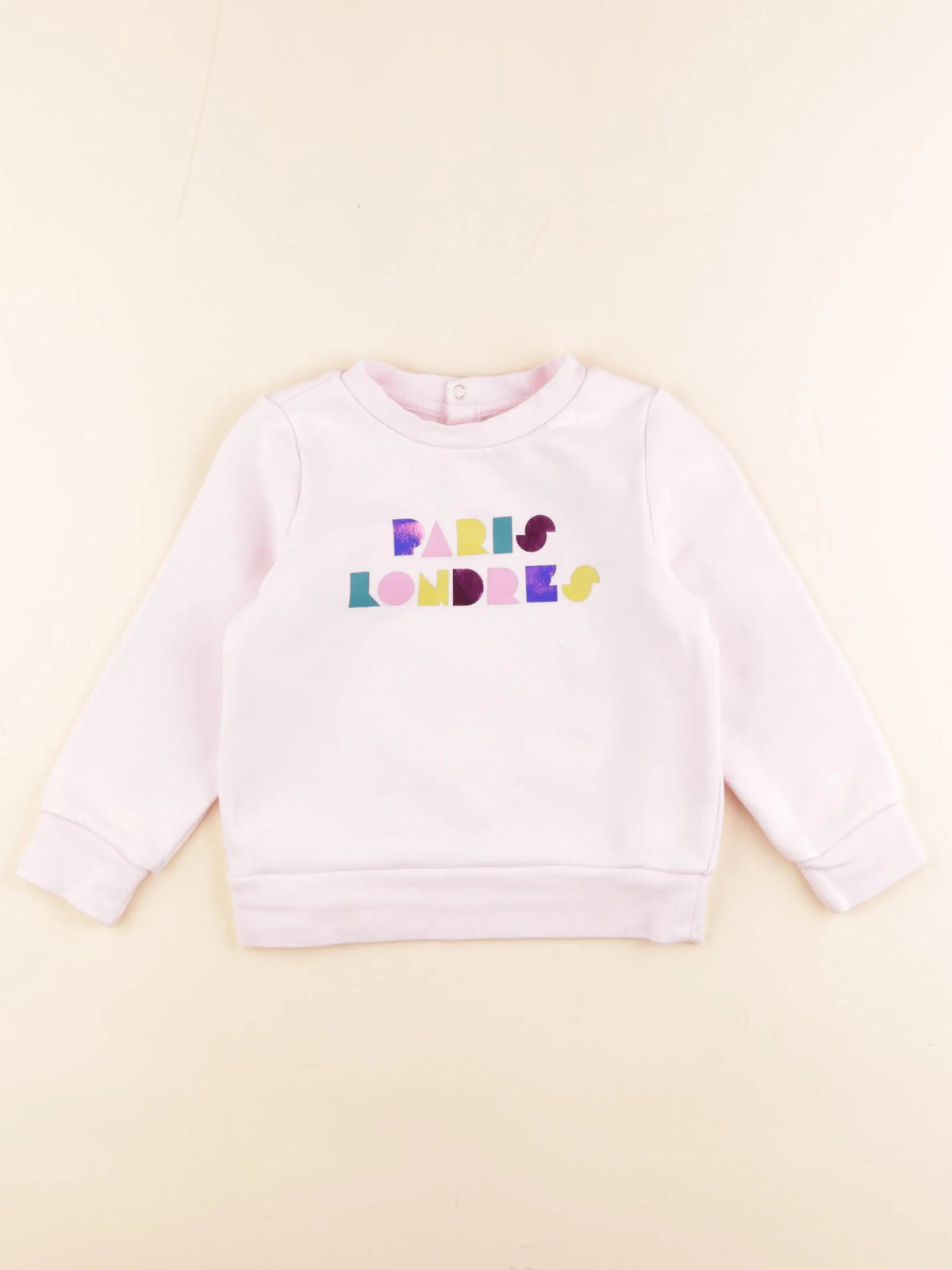 Jacadi - sweat rose - 3 ans