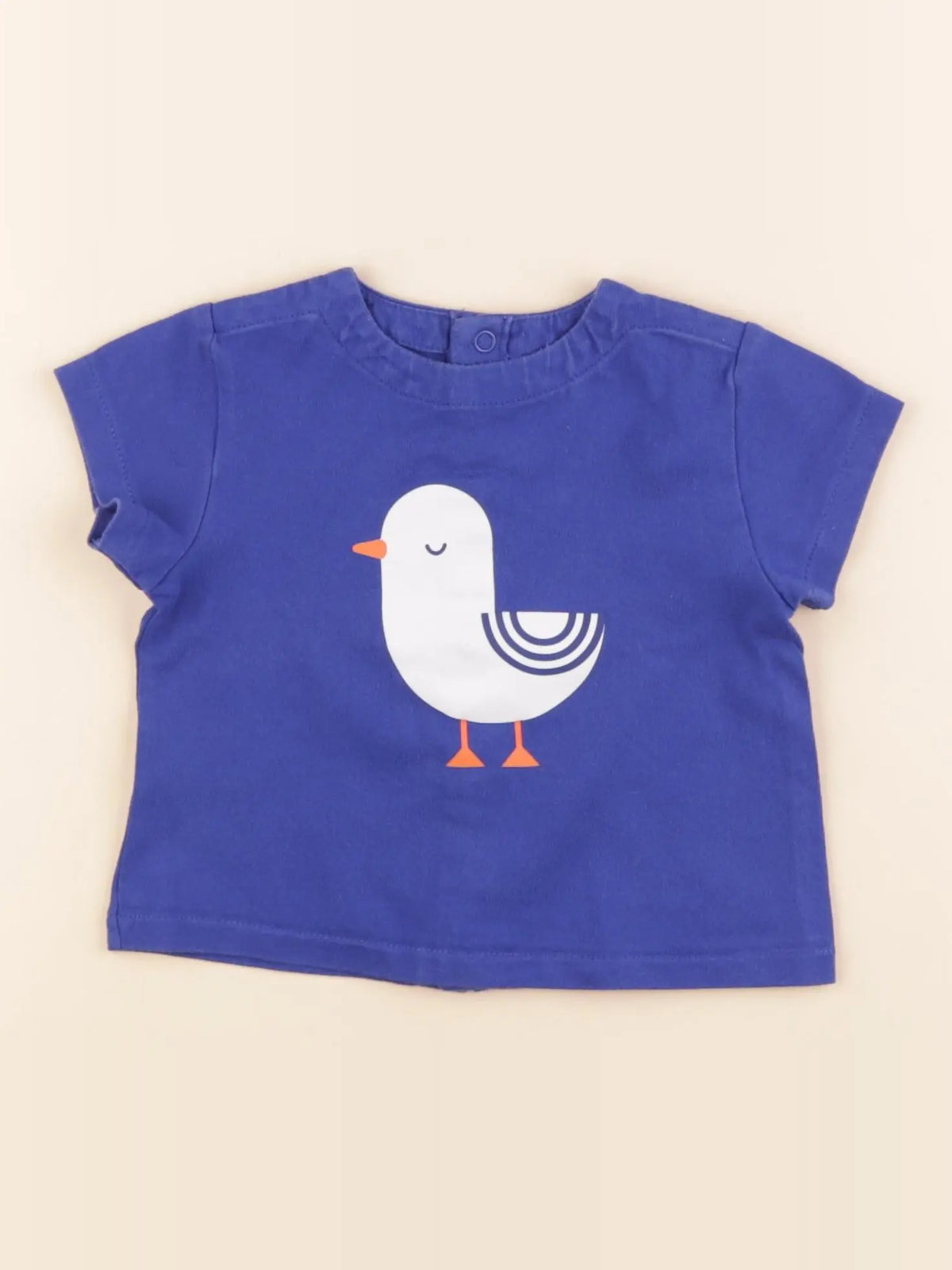 Jacadi - tee-shirt bleu - 12 mois