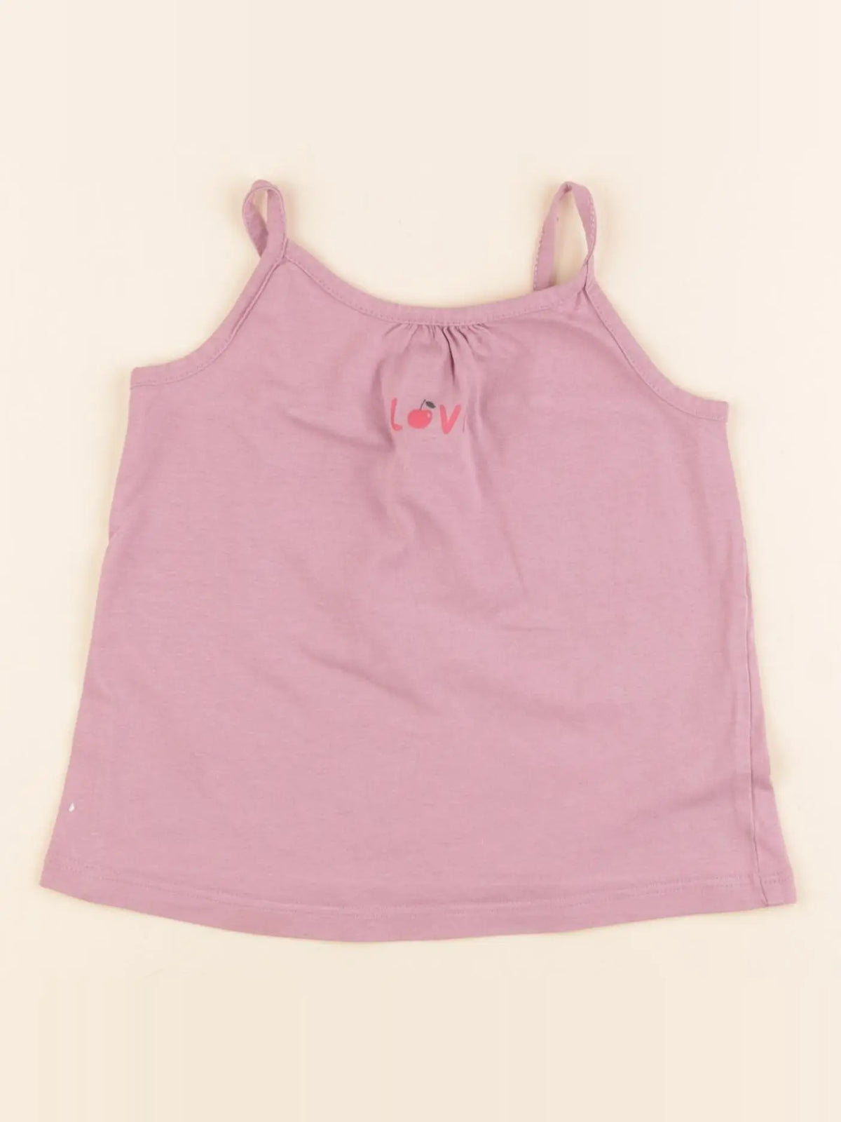 Vertbaudet - maillot de corps violet - 3 ans