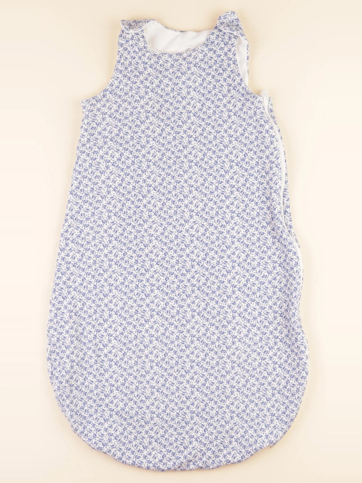 Gigoteuse bleu, blanc