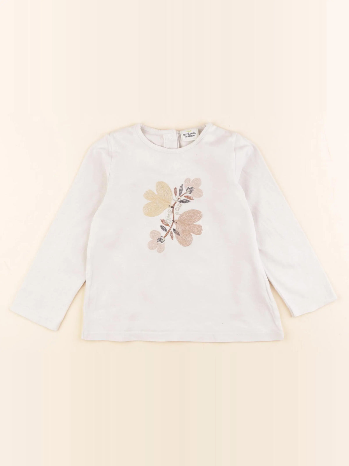 Tape à l'oeil - tee-shirt beige - 36 mois