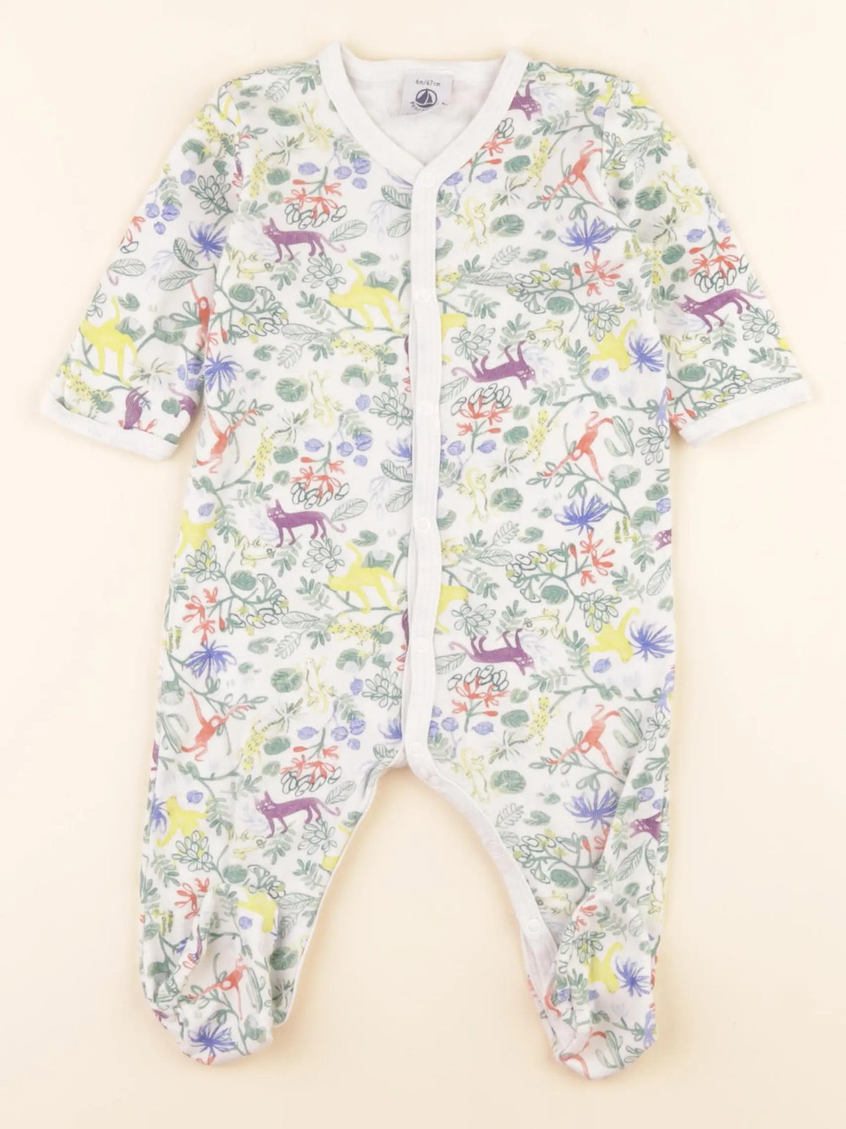 Pyjama coton multicolore