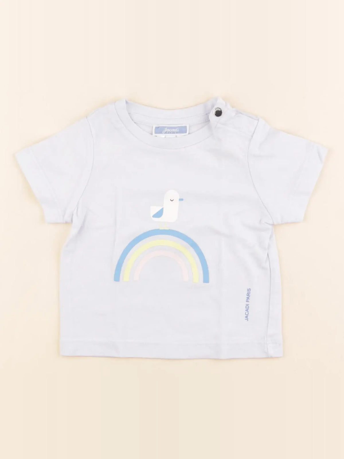 Jacadi - tee-shirt bleu - 6 mois