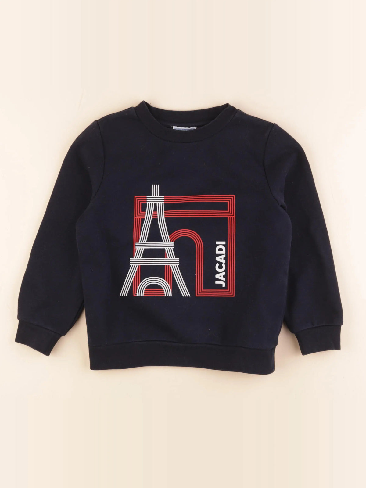 Jacadi - sweat bleu - 6 ans
