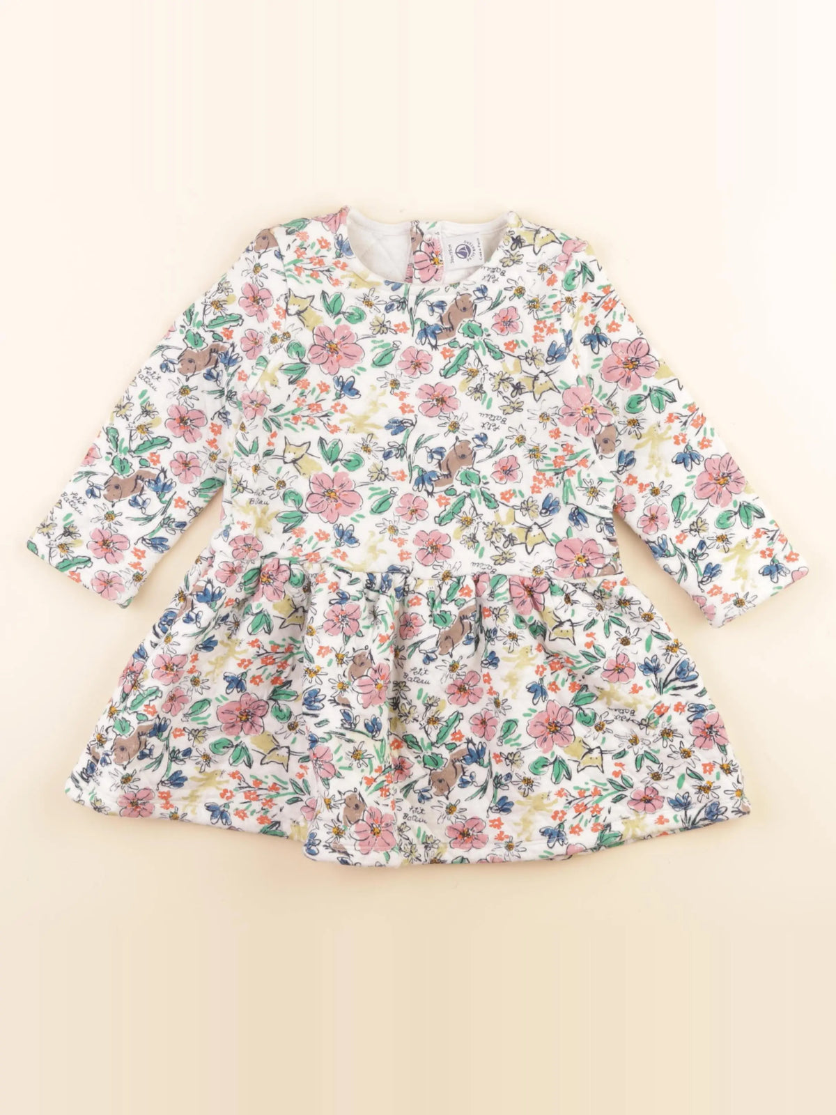 Robe multicolore