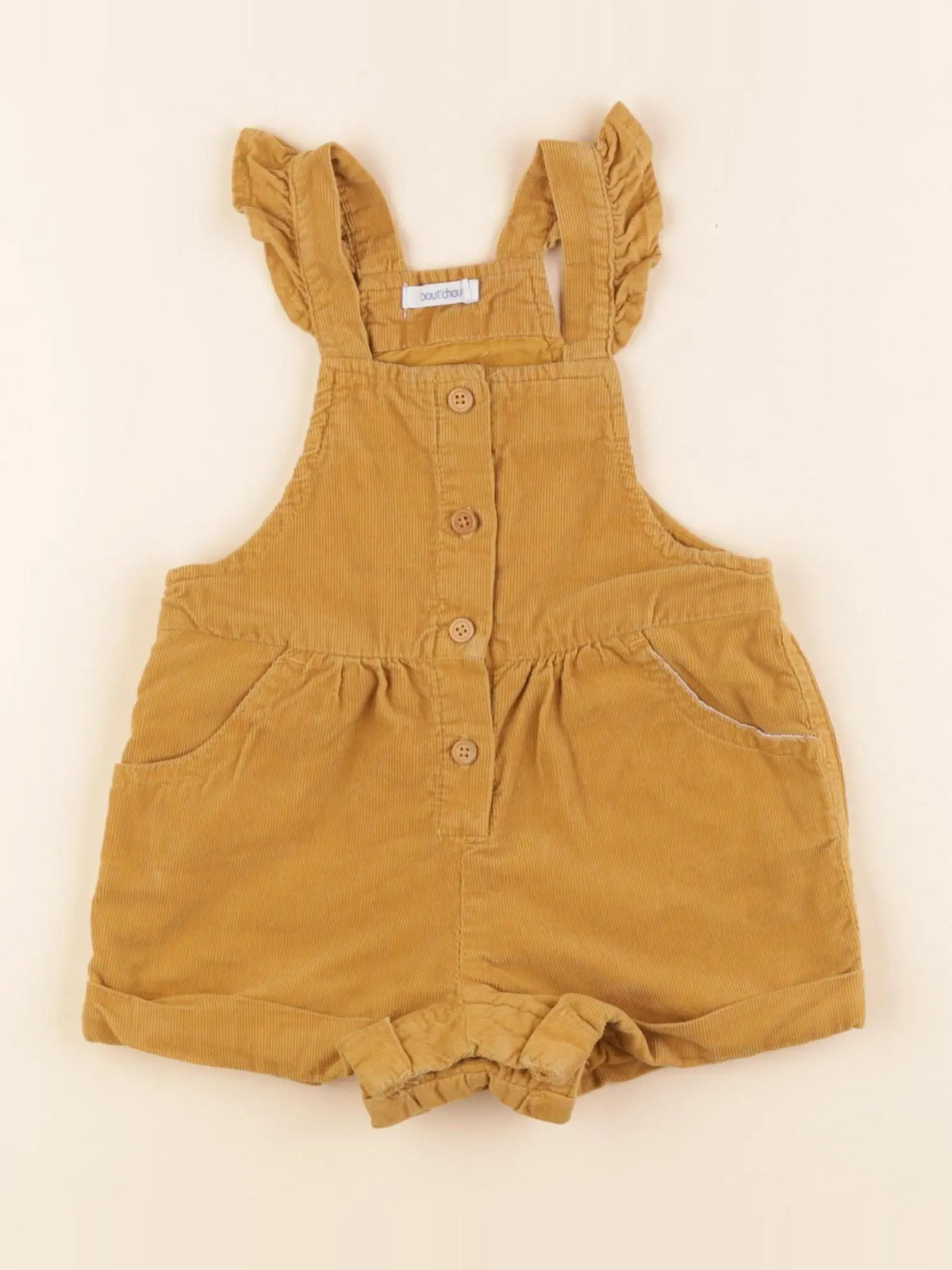Boutchou - salopette jaune - 9 mois