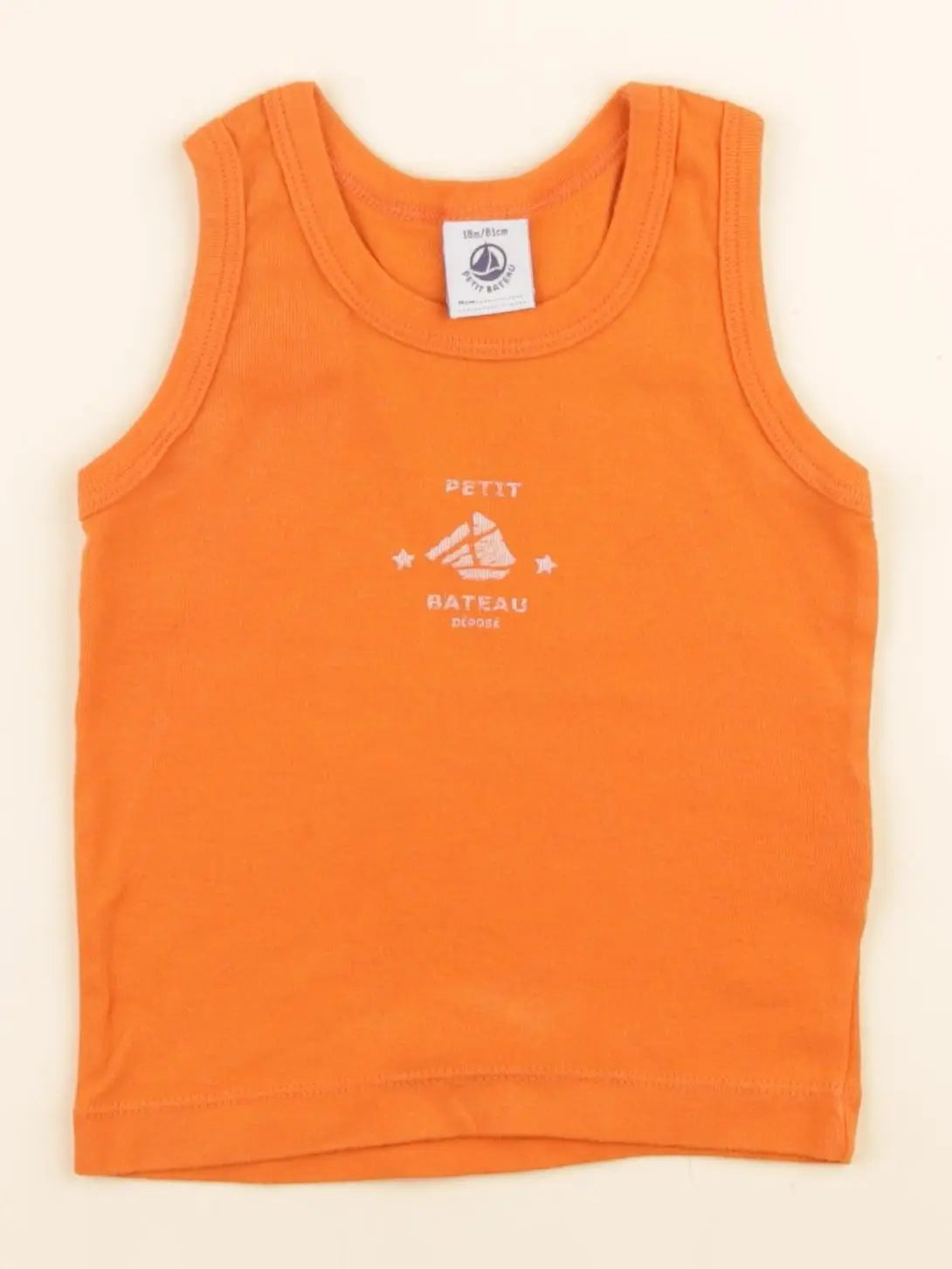 Maillot de corps orange