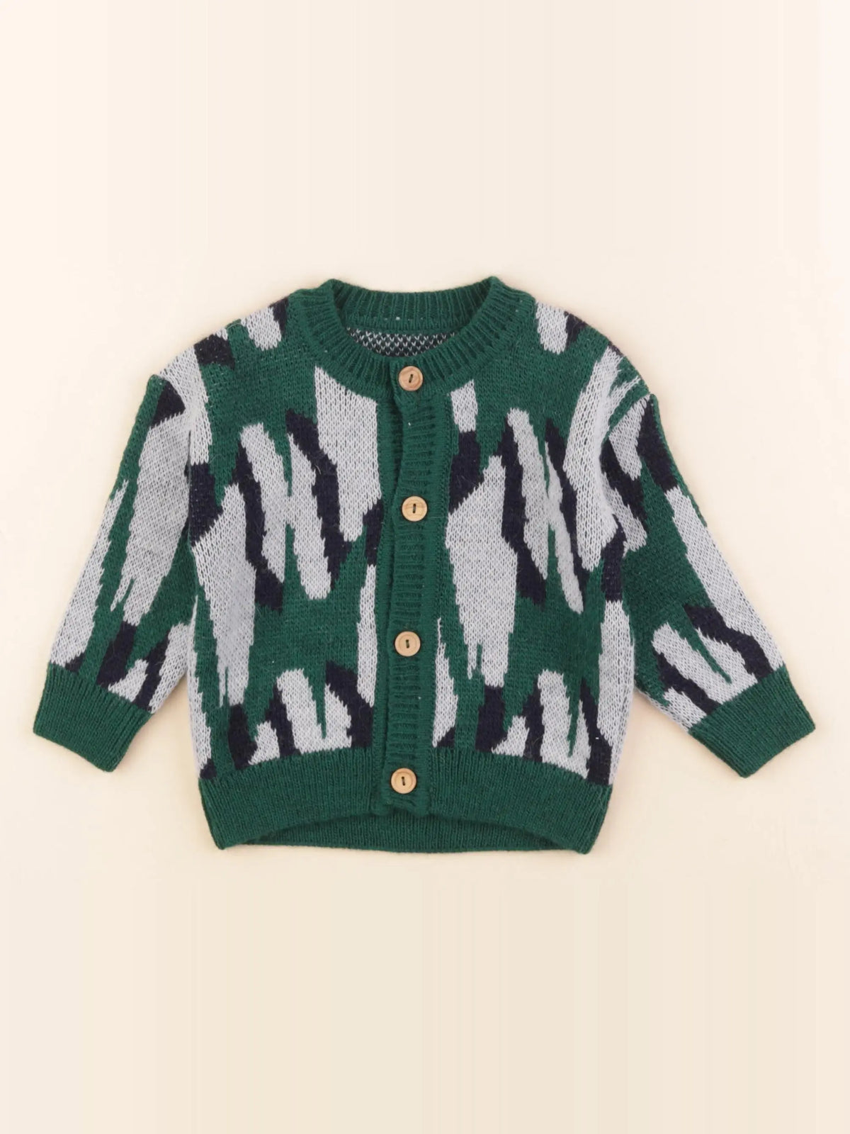 The animals observatory - gilet vert - 6 mois