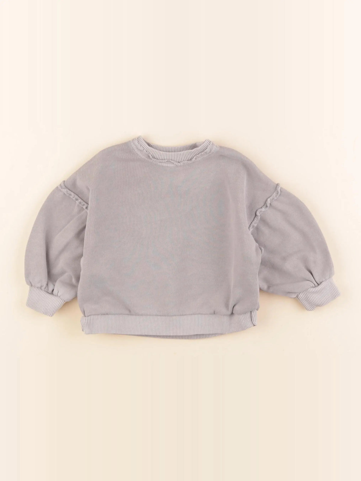 Play Up - sweat gris - 6 mois